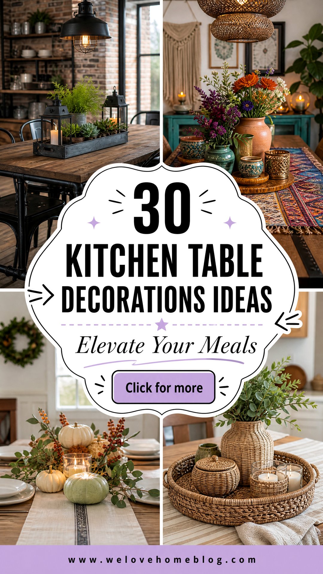 30 Kitchen Table Decorations Ideas to Elevate Your Meals - 30 Kitchen Table Decorations Ideas to Elevate Your Meals