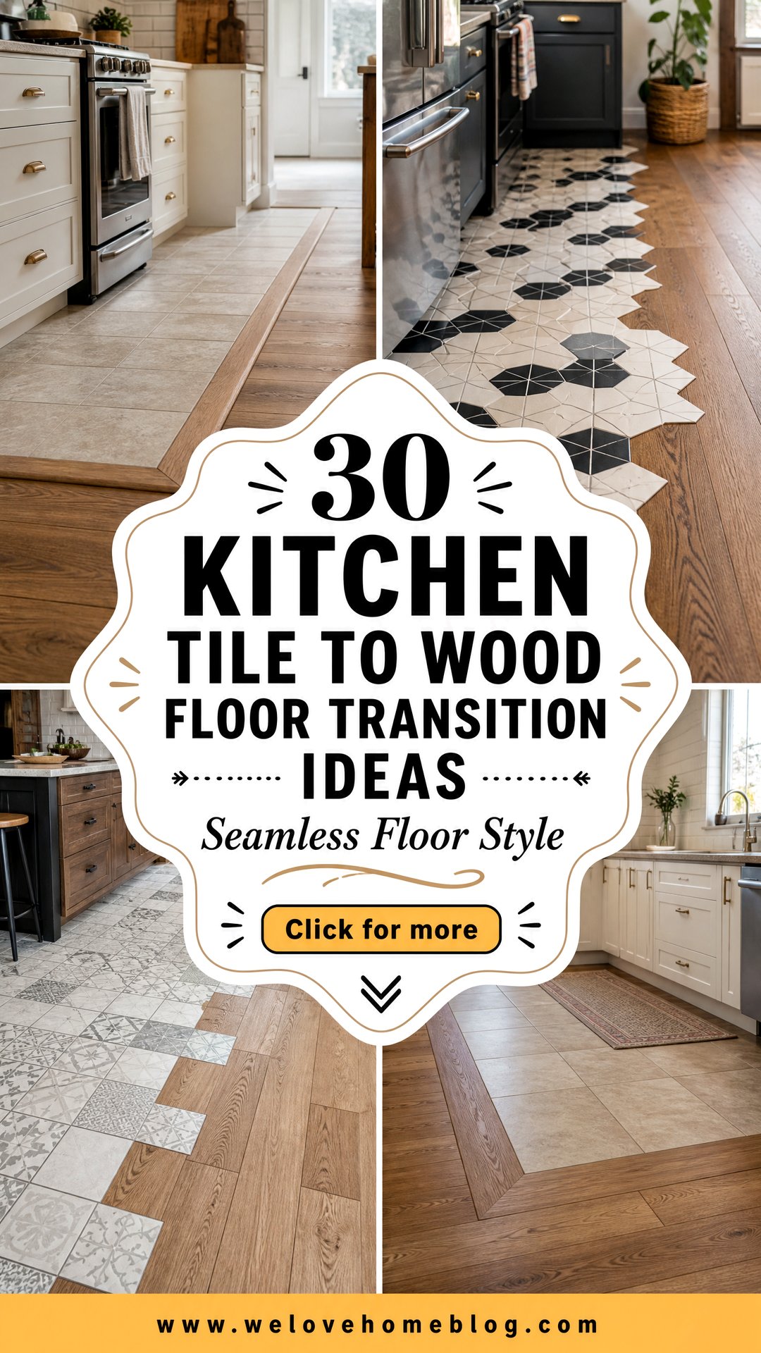 30 Kitchen Tile to Wood Floor Transition Ideas to Try - 30 Kitchen Tile to Wood Floor Transition Ideas to Try