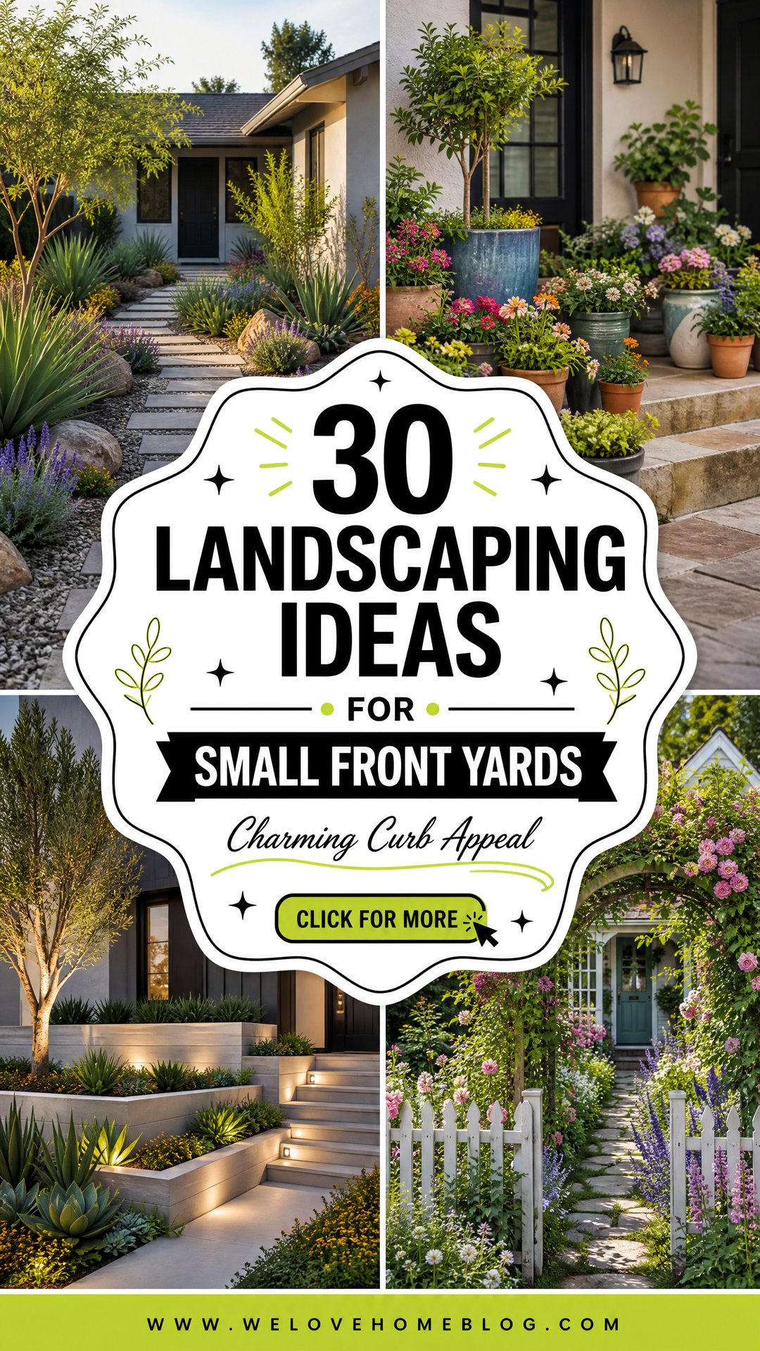 30 Landscaping Ideas for Small Front Yards to Try - 30 Landscaping Ideas for Small Front Yards to Try