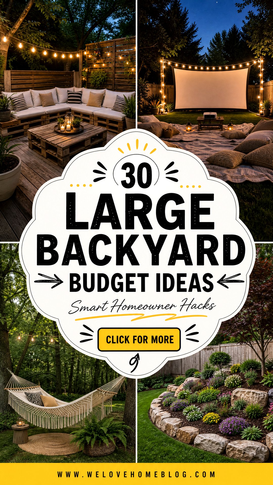 30 Large Backyard Ideas on a Budget for Homeowners - 30 Large Backyard Ideas on a Budget for Homeowners