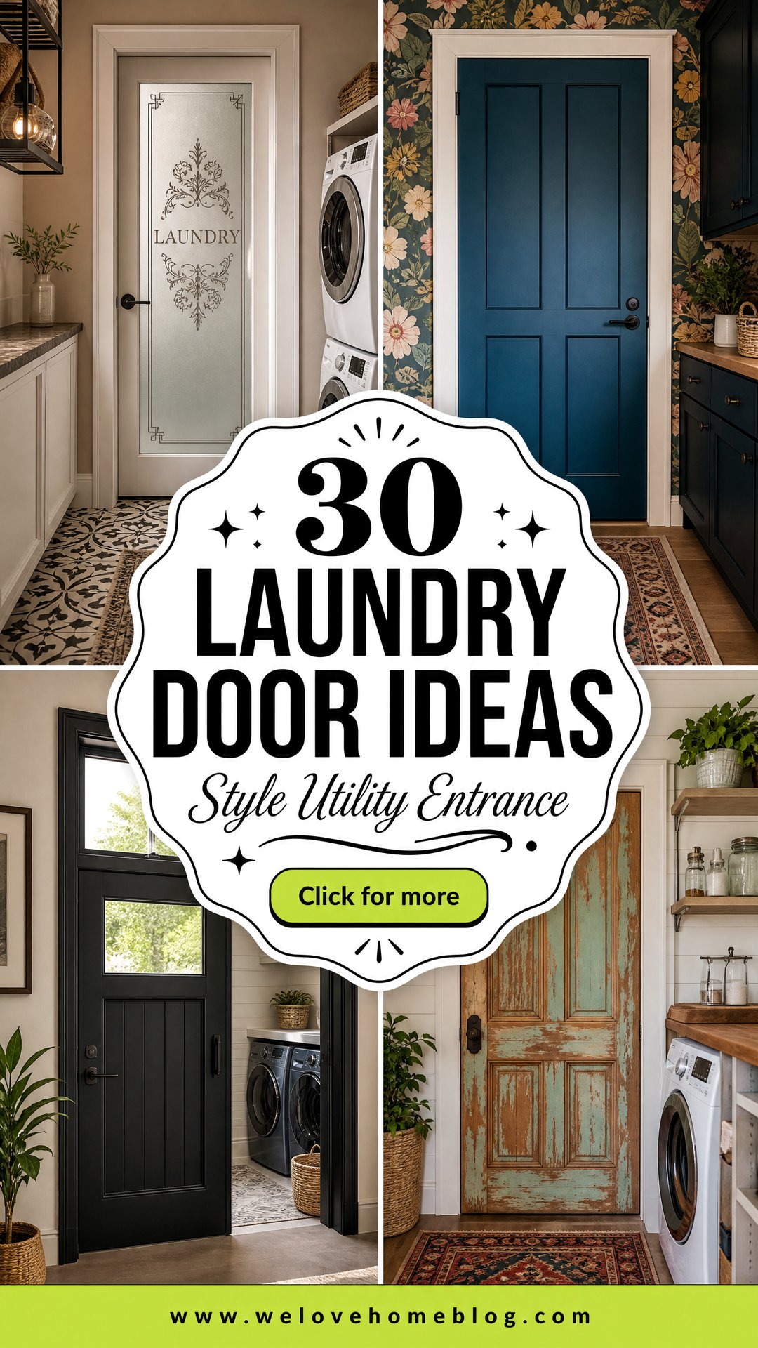30 Laundry Door Ideas to Style Your Utility Entrance - 30 Laundry Door Ideas to Style Your Utility Entrance
