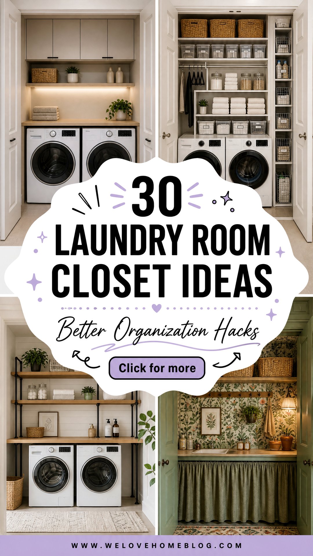 30 Laundry Room Closet Ideas for Better Organization - 30 Laundry Room Closet Ideas for Better Organization