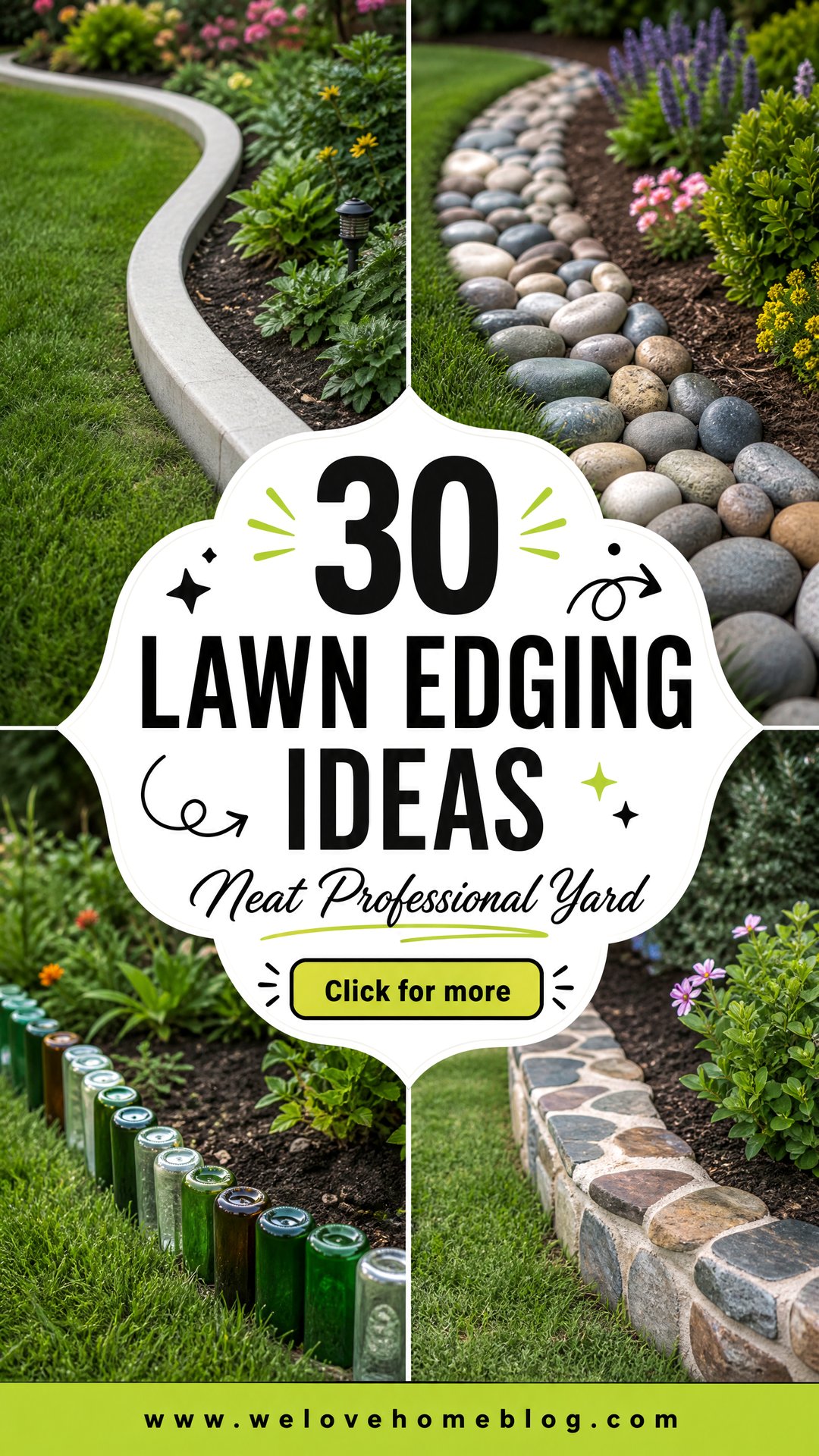 30 Lawn Edging Ideas for a Neat and Professional Yard - 30 Lawn Edging Ideas for a Neat and Professional Yard