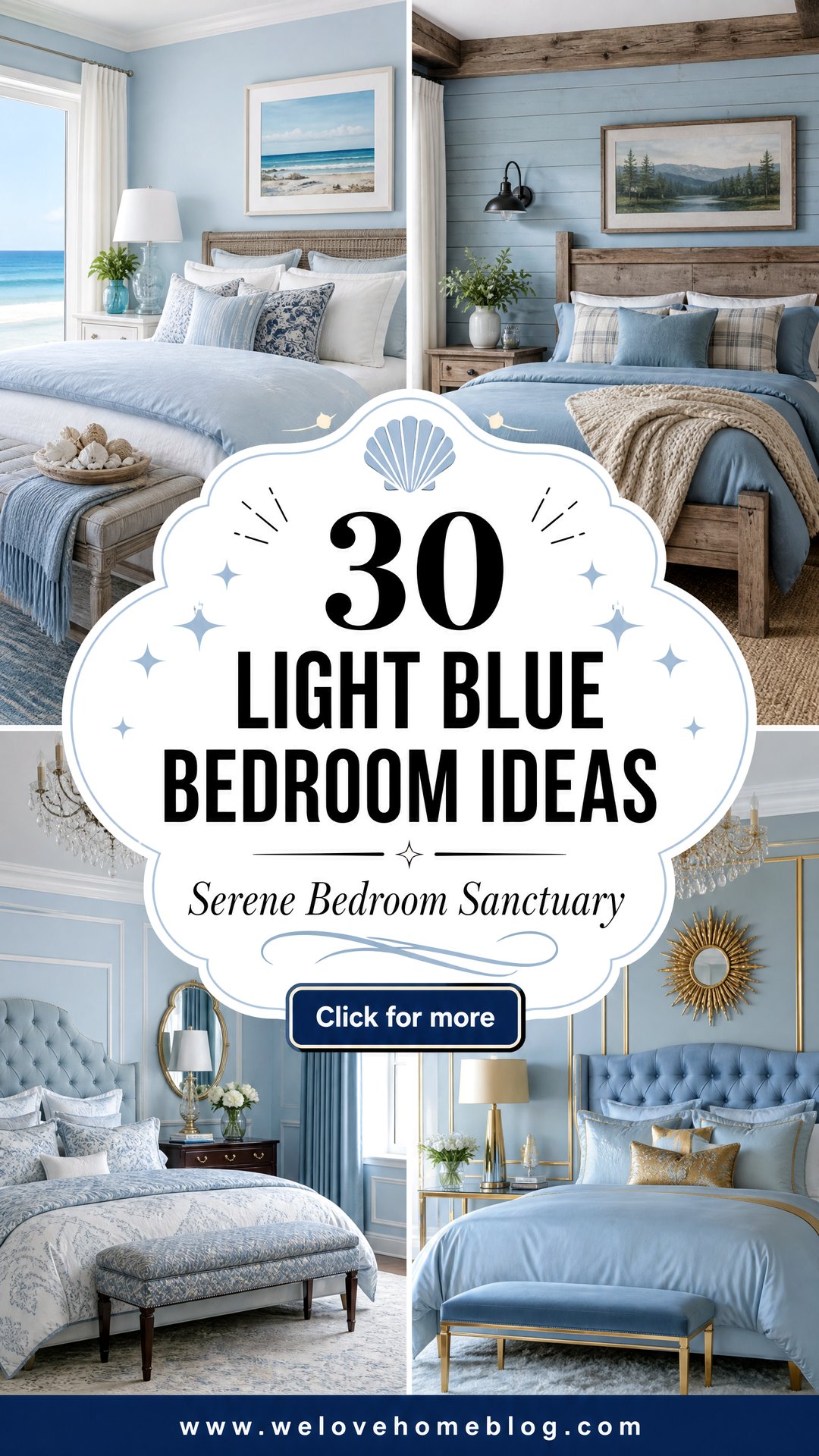 30 Light Blue Bedroom Ideas for a Serene Sanctuary - 30 Light Blue Bedroom Ideas for a Serene Sanctuary