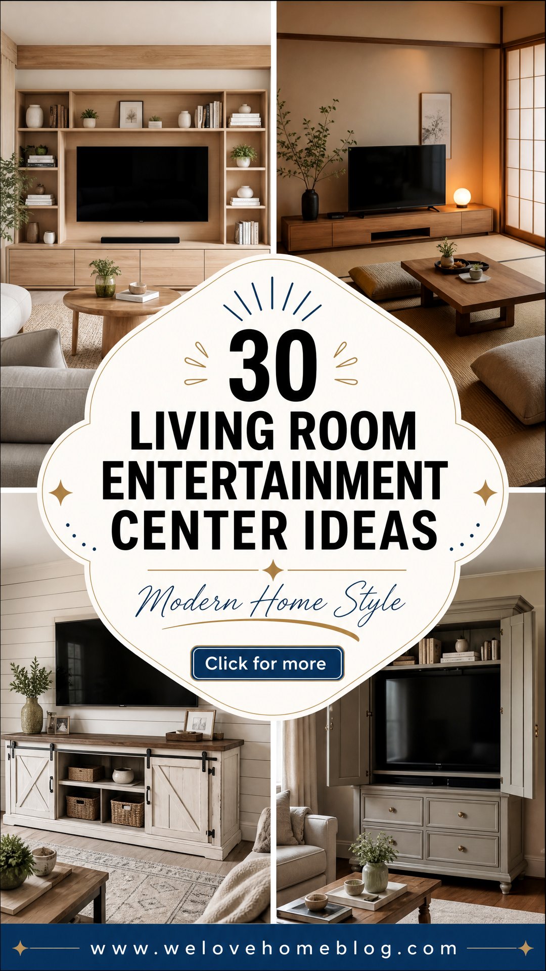 30 Living Room Entertainment Center Ideas for Modern Homes - 30 Living Room Entertainment Center Ideas for Modern Homes
