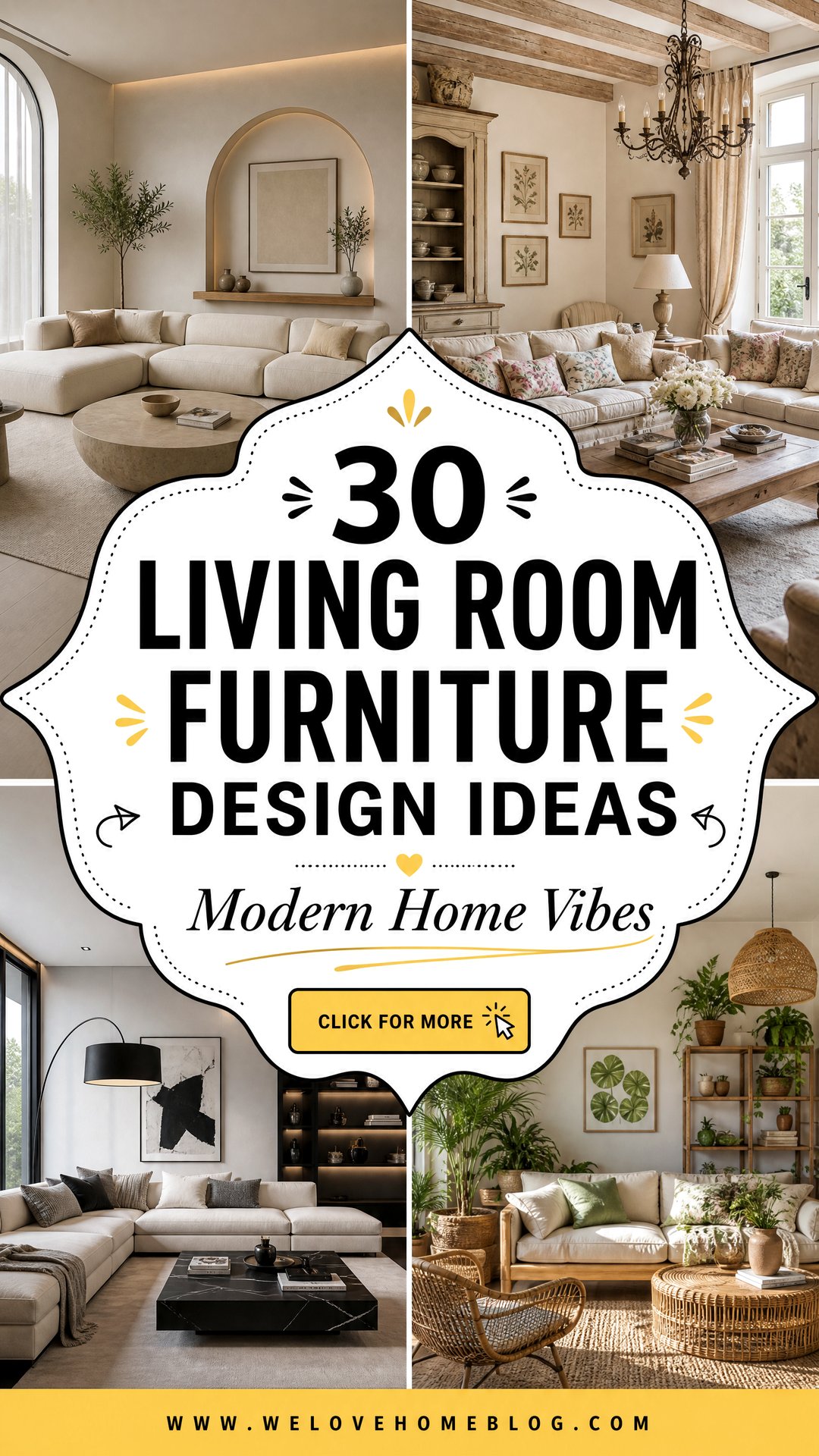 30 Living Room Furniture Design Ideas for Modern Homes - 30 Living Room Furniture Design Ideas for Modern Homes