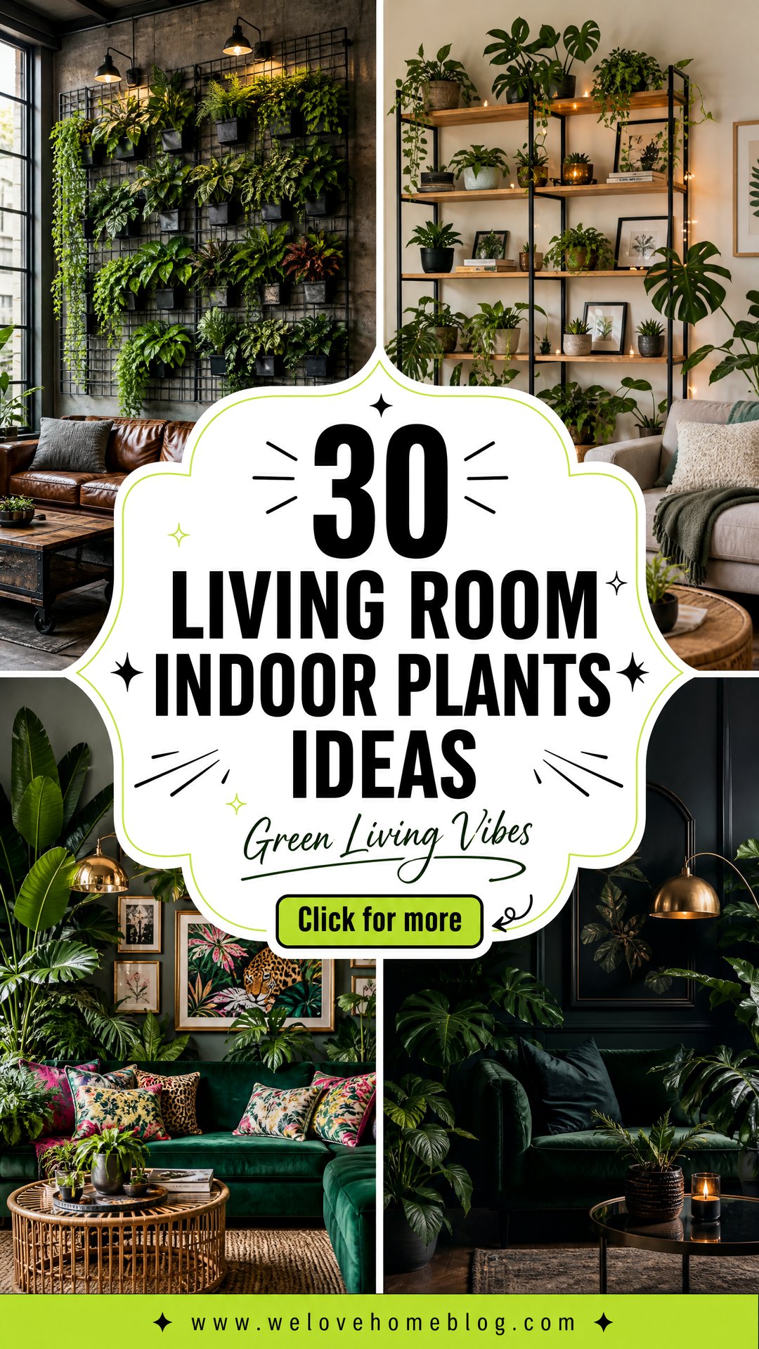30 Living Room Indoor Plants Decoration Ideas - 30 Living Room Indoor Plants Decoration Ideas