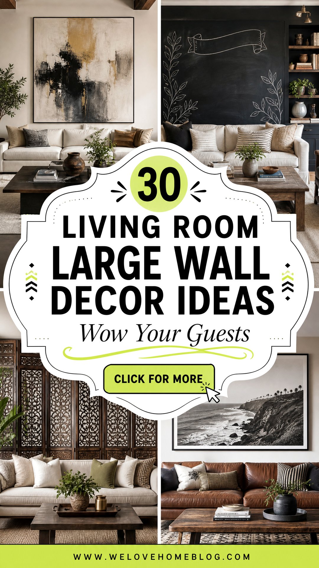 30 Living Room Large Wall Decor Ideas to Wow Guests - 30 Living Room Large Wall Decor Ideas to Wow Guests