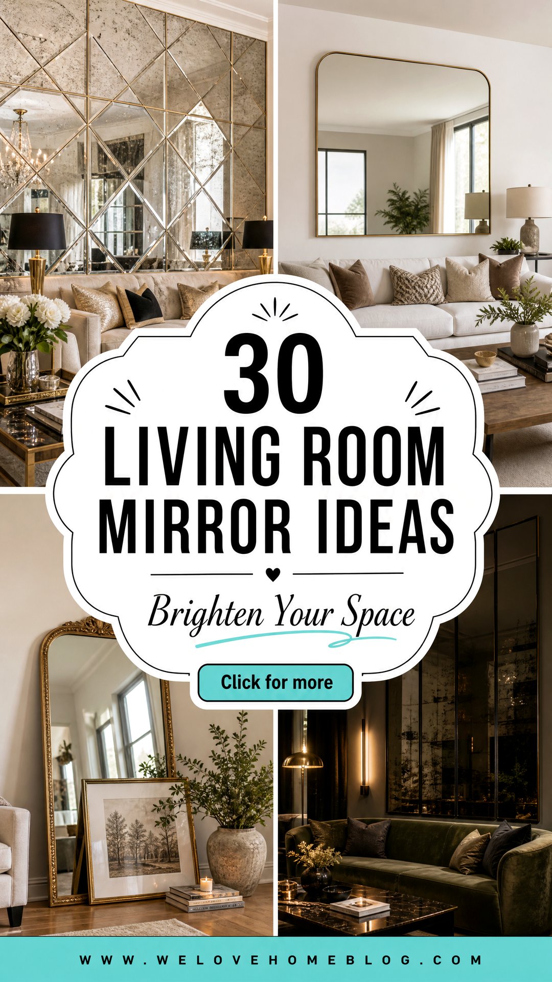 30 Living Room Mirror Ideas to Brighten Your Space - 30 Living Room Mirror Ideas to Brighten Your Space