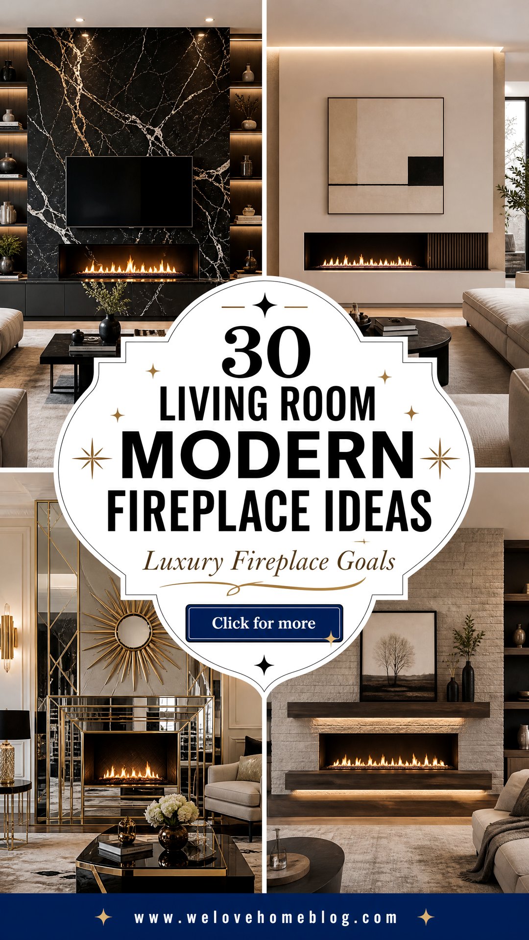 30 Living Room Modern Fireplace Ideas for Luxury - 30 Living Room Modern Fireplace Ideas for Luxury