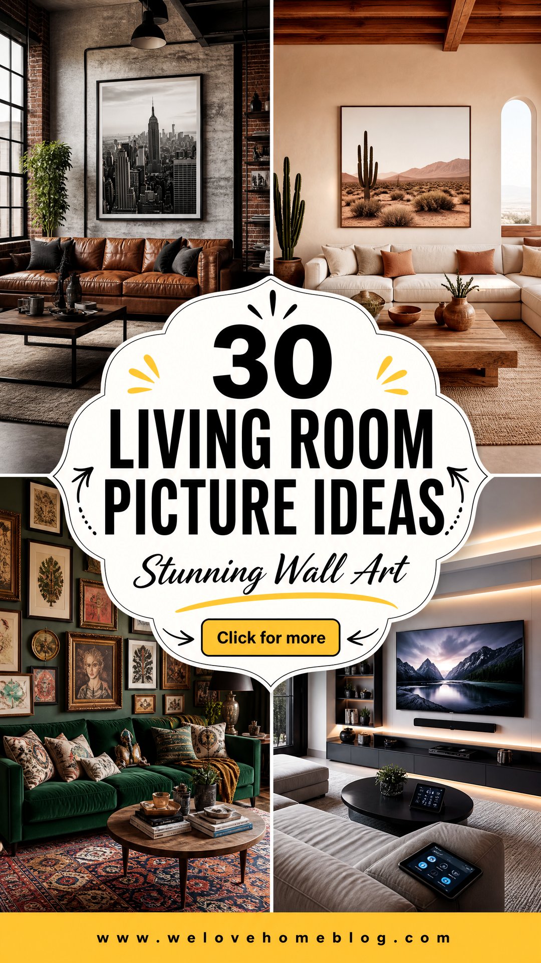 30 Living Room Picture Ideas for Stunning Wall Art - 30 Living Room Picture Ideas for Stunning Wall Art
