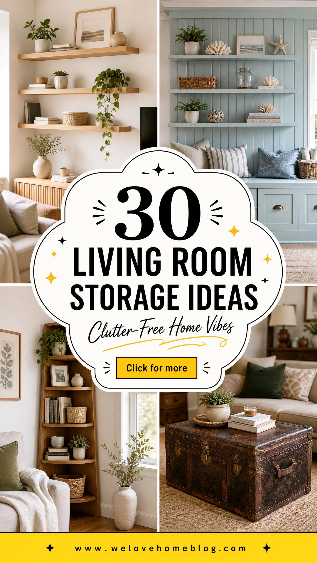 30 Living Room Storage Ideas for a Clutter-Free Home - 30 Living Room Storage Ideas for a Clutter-Free Home