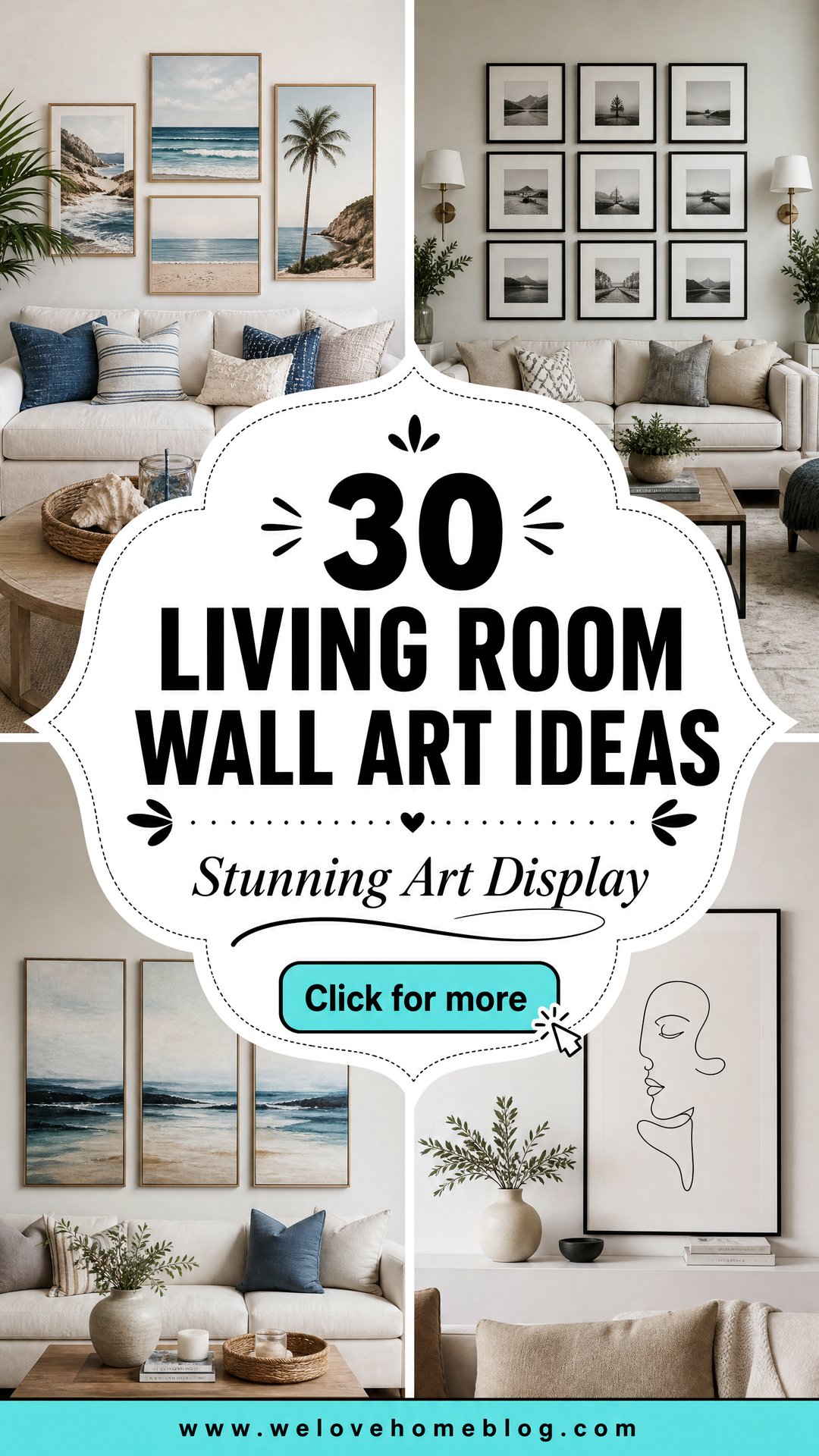 30 Living Room Wall Art Ideas for a Stunning Display - 30 Living Room Wall Art Ideas for a Stunning Display