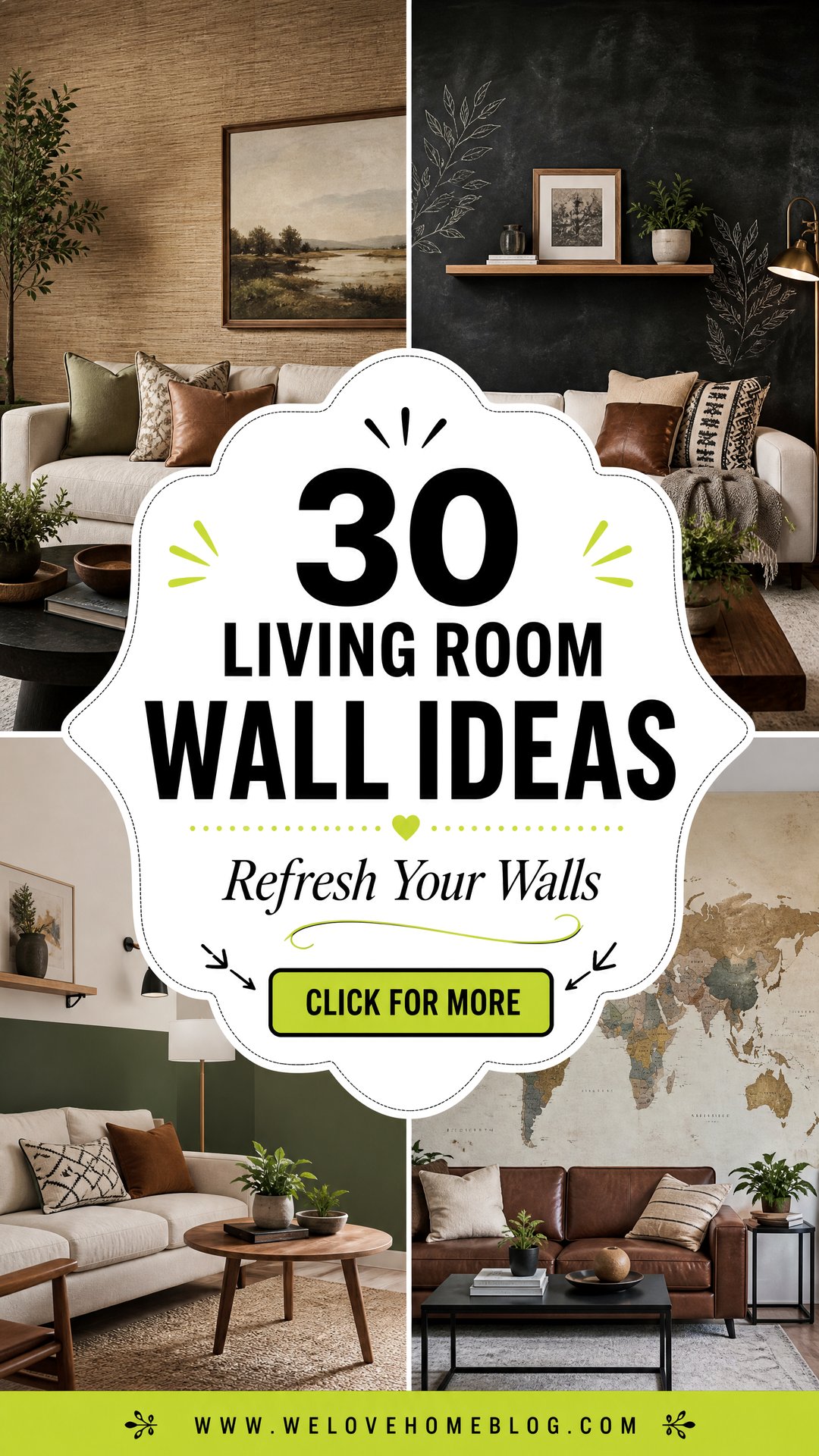30 Living Room Wall Ideas to Enhance Your Home Decor - 30 Living Room Wall Ideas to Enhance Your Home Decor
