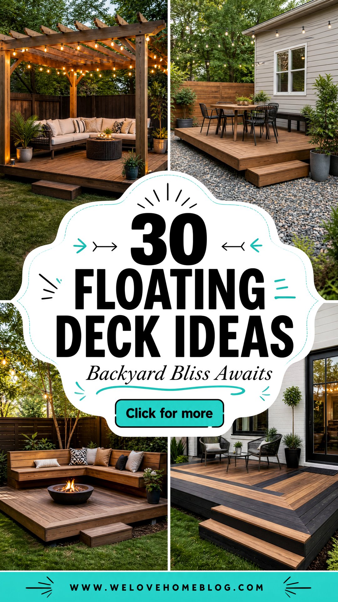 30 Low Budget Floating Deck Ideas for Your Backyard - 30 Low Budget Floating Deck Ideas for Your Backyard