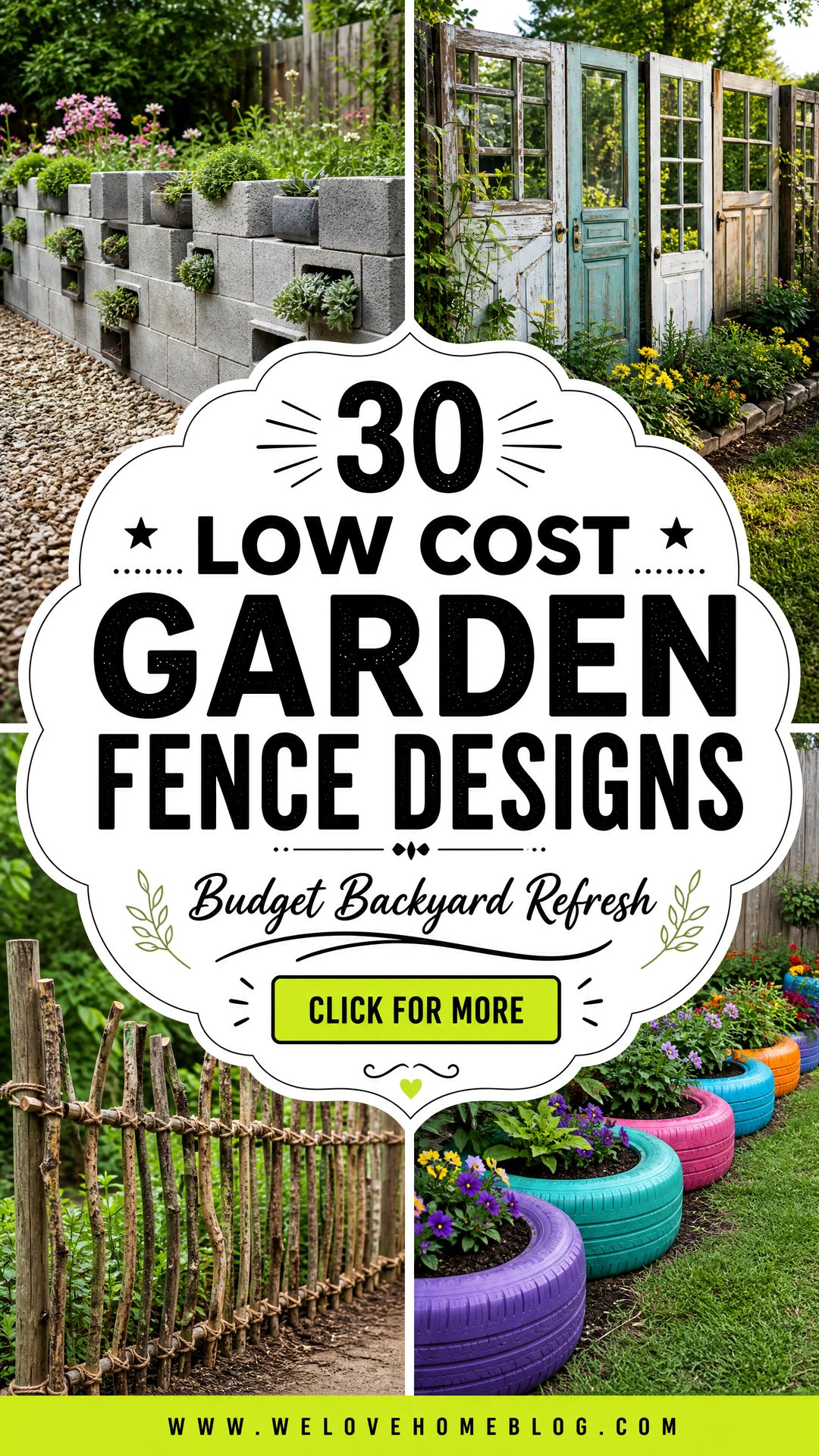 30 Low Cost Garden Fence Designs for a Budget Refresh - 30 Low Cost Garden Fence Designs for a Budget Refresh