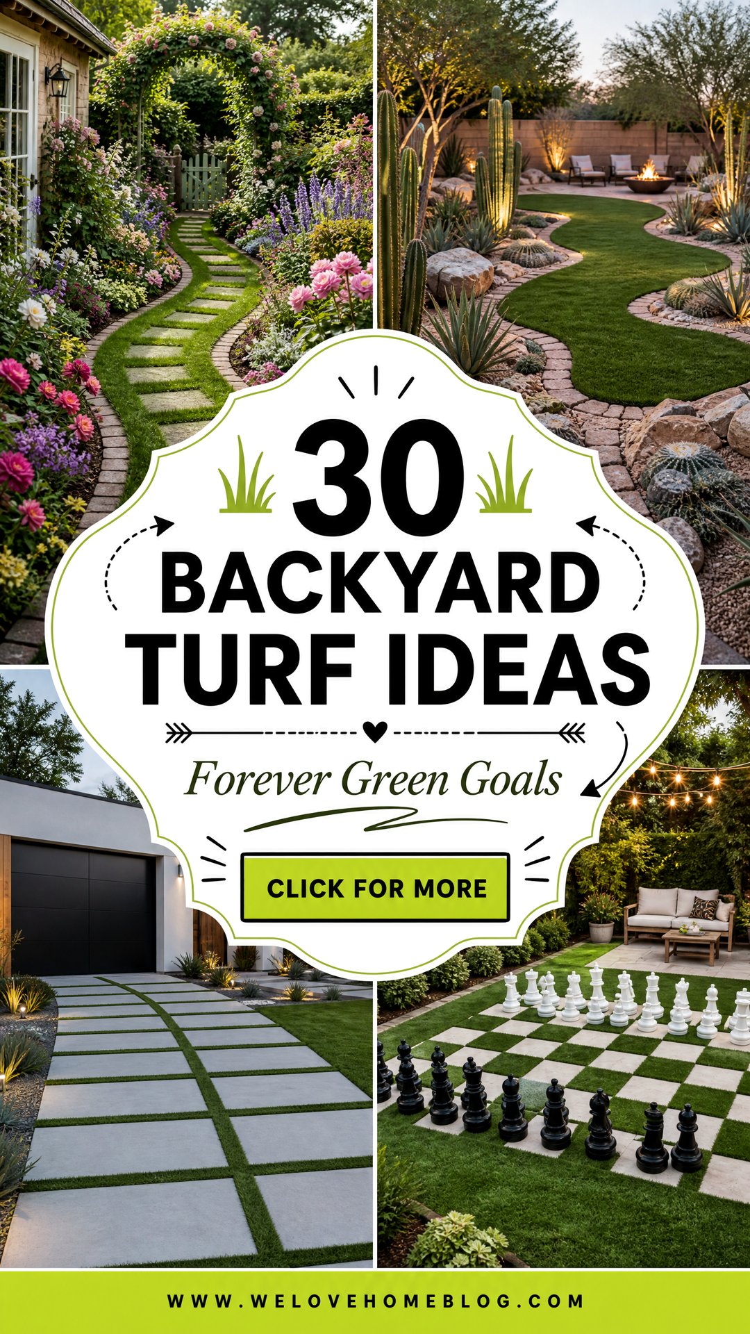 30 Low-Maintenance Backyard Turf Ideas for Green Lawns - 30 Low-Maintenance Backyard Turf Ideas for Green Lawns