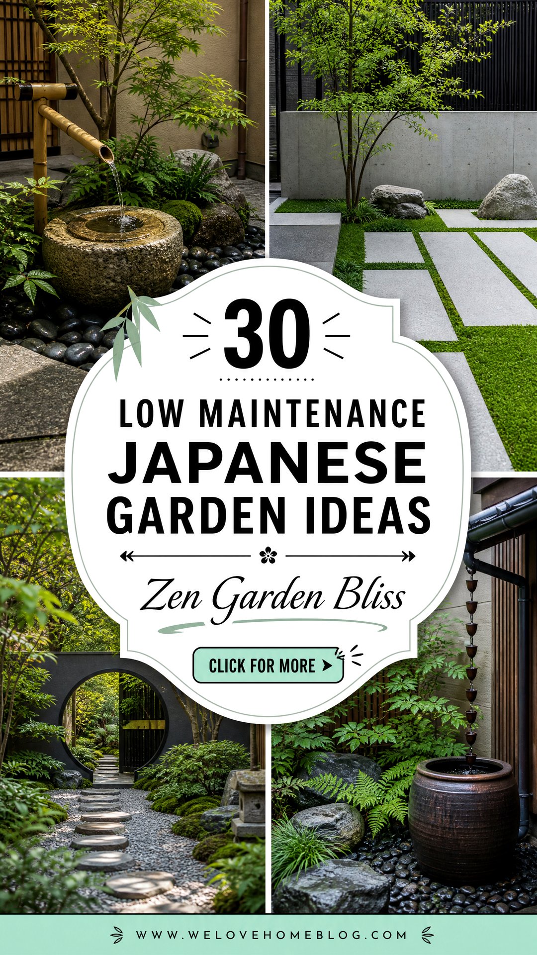 30 Low Maintenance Japanese Garden Design Ideas for Zen - 30 Low Maintenance Japanese Garden Design Ideas for Zen