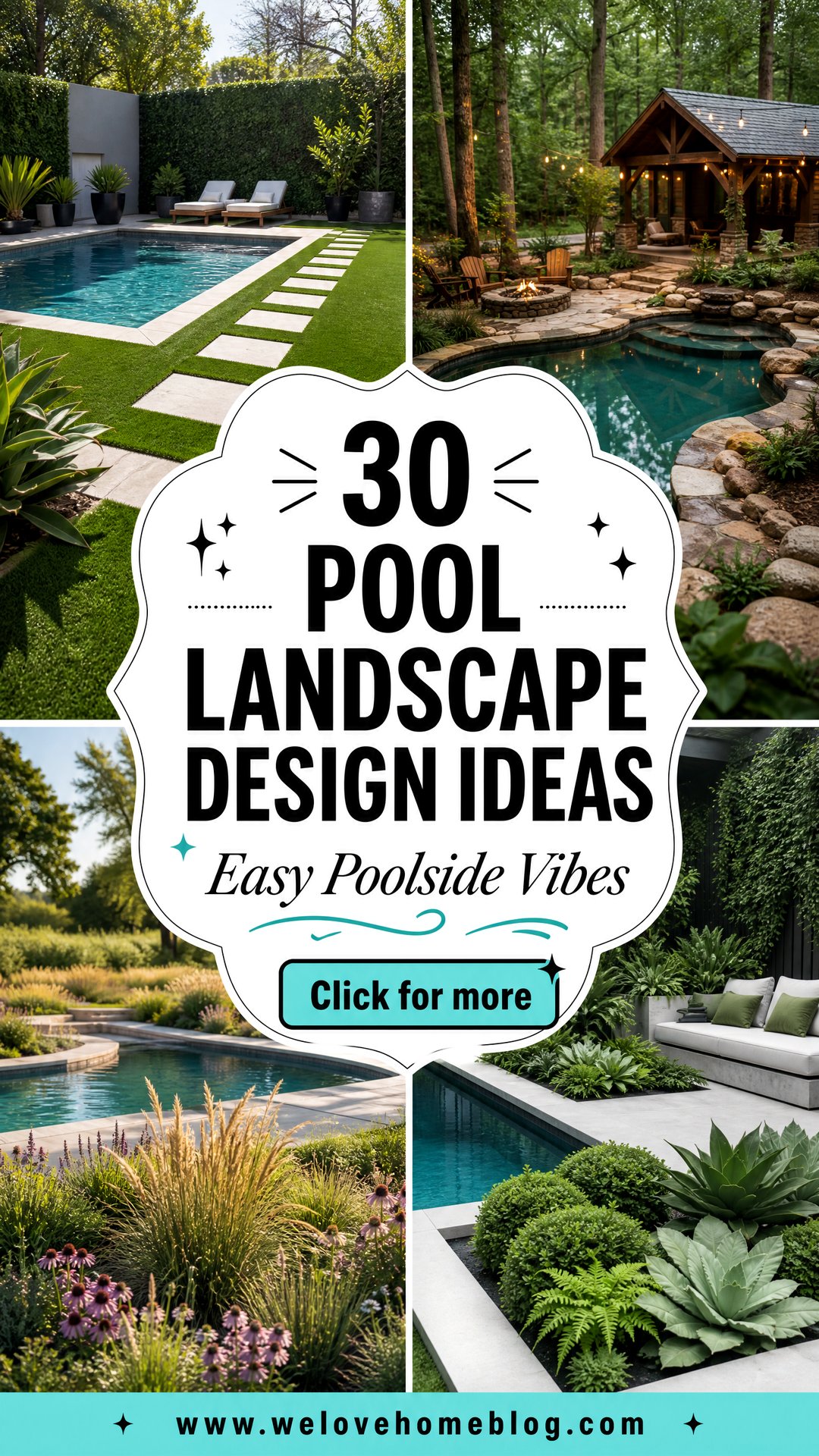 30 Low Maintenance Pool Landscape Design Ideas to Love - 30 Low Maintenance Pool Landscape Design Ideas to Love