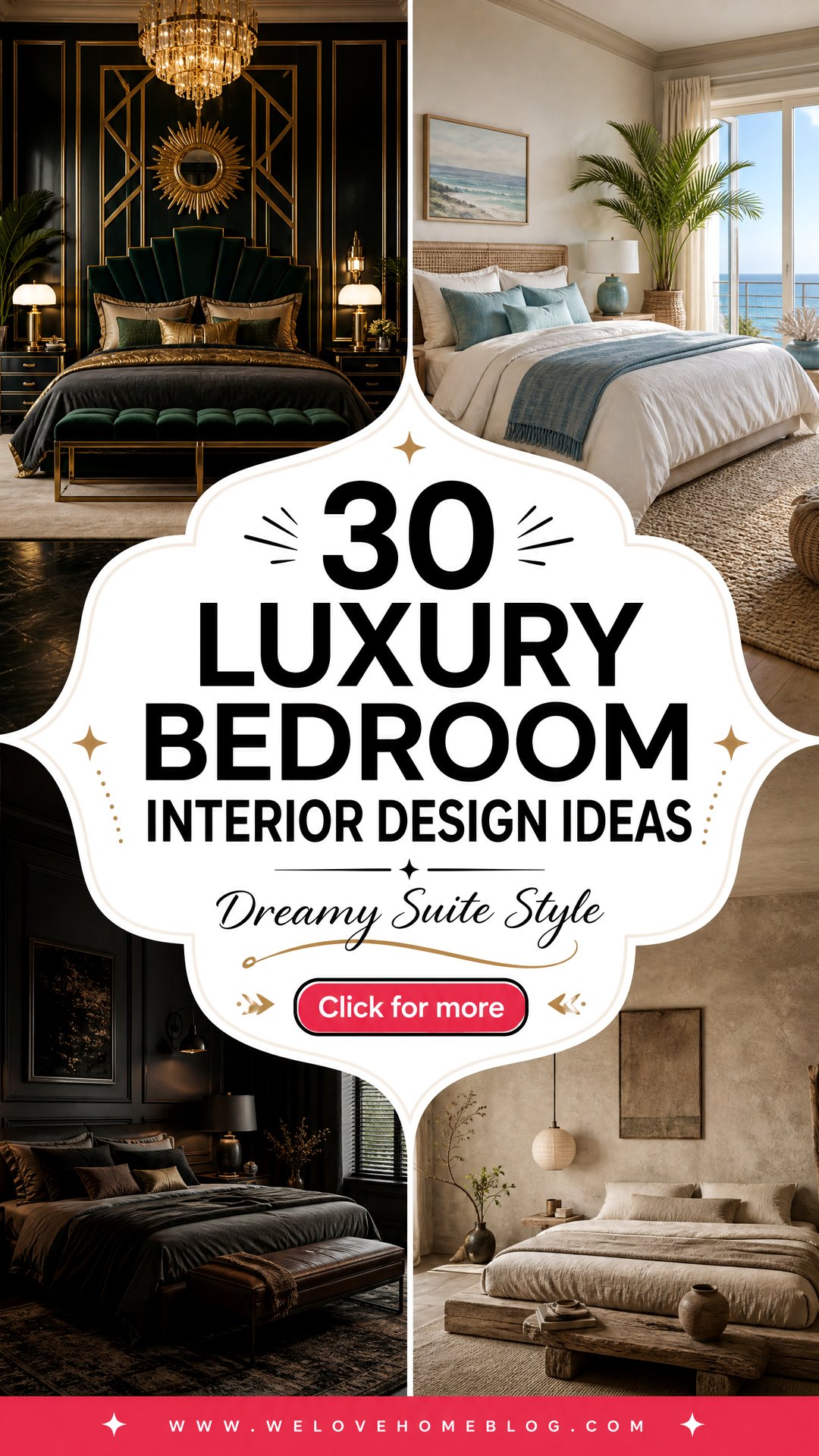 30 Luxury Bedroom Interior Design Ideas for All Homes - 30 Luxury Bedroom Interior Design Ideas for All Homes