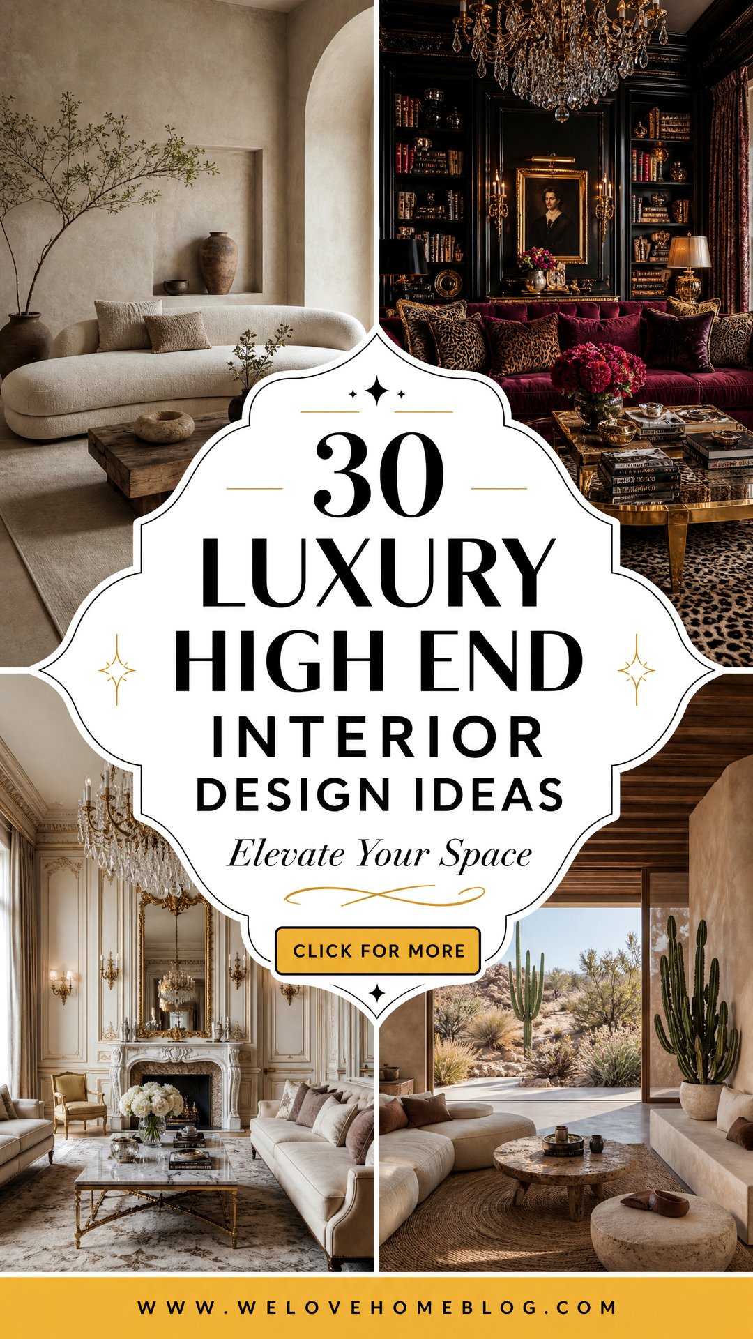 30 Luxury High End Interior Design Ideas for Your Space - 30 Luxury High End Interior Design Ideas for Your Space