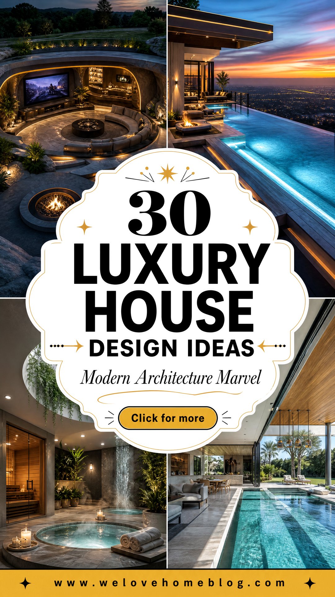 30 Luxury House Design Ideas for Modern Architecture - 30 Luxury House Design Ideas for Modern Architecture