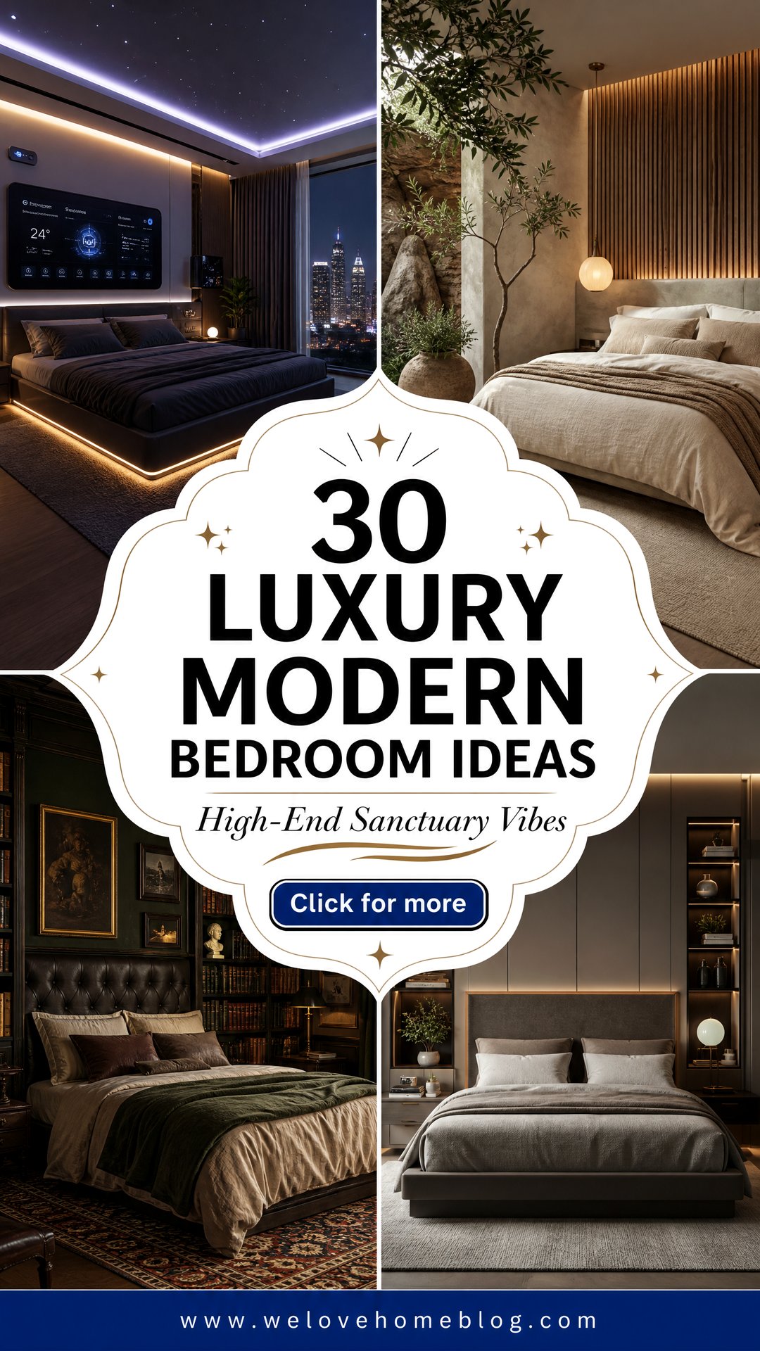 30 Luxury Modern Bedroom Ideas for a High-End Sanctuary - 30 Luxury Modern Bedroom Ideas for a High-End Sanctuary