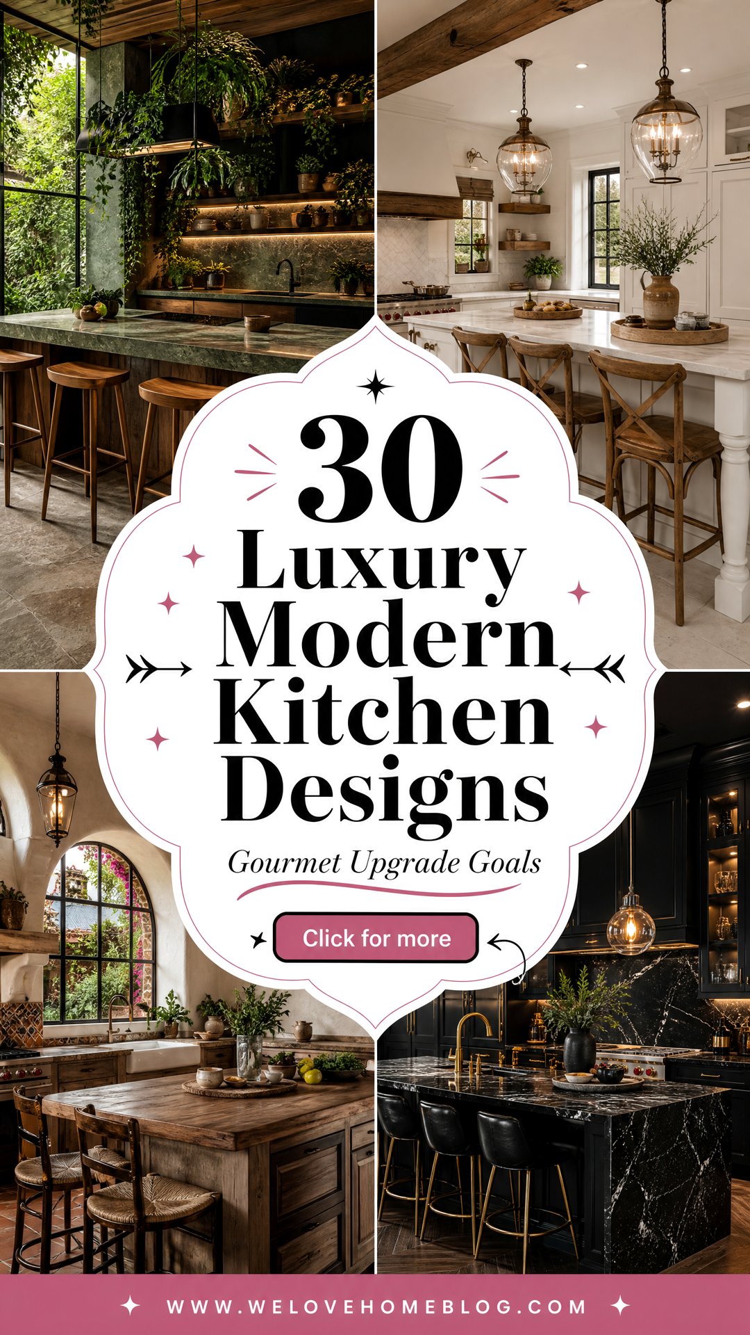30 Luxury Modern Kitchen Designs for a Gourmet Upgrade - 30 Luxury Modern Kitchen Designs for a Gourmet Upgrade