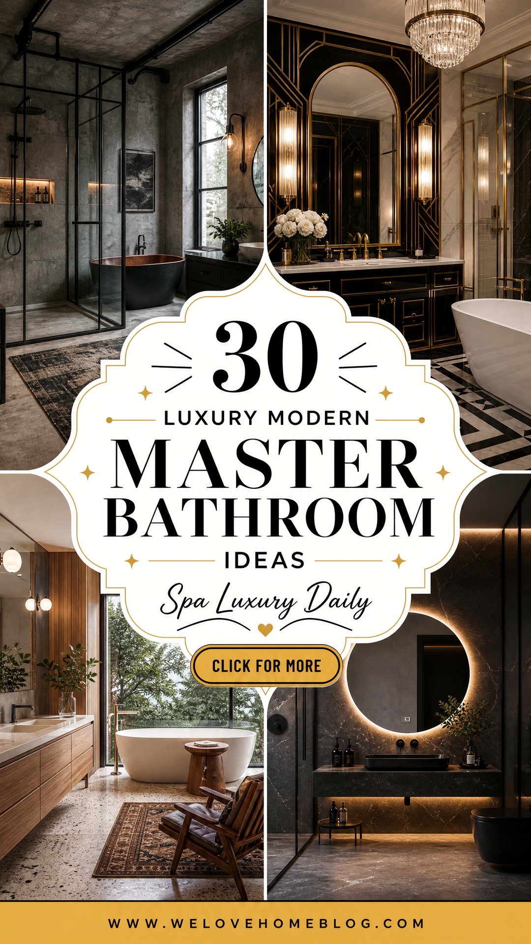 30 Luxury Modern Luxury Master Bathroom Ideas to Love - 30 Luxury Modern Luxury Master Bathroom Ideas to Love
