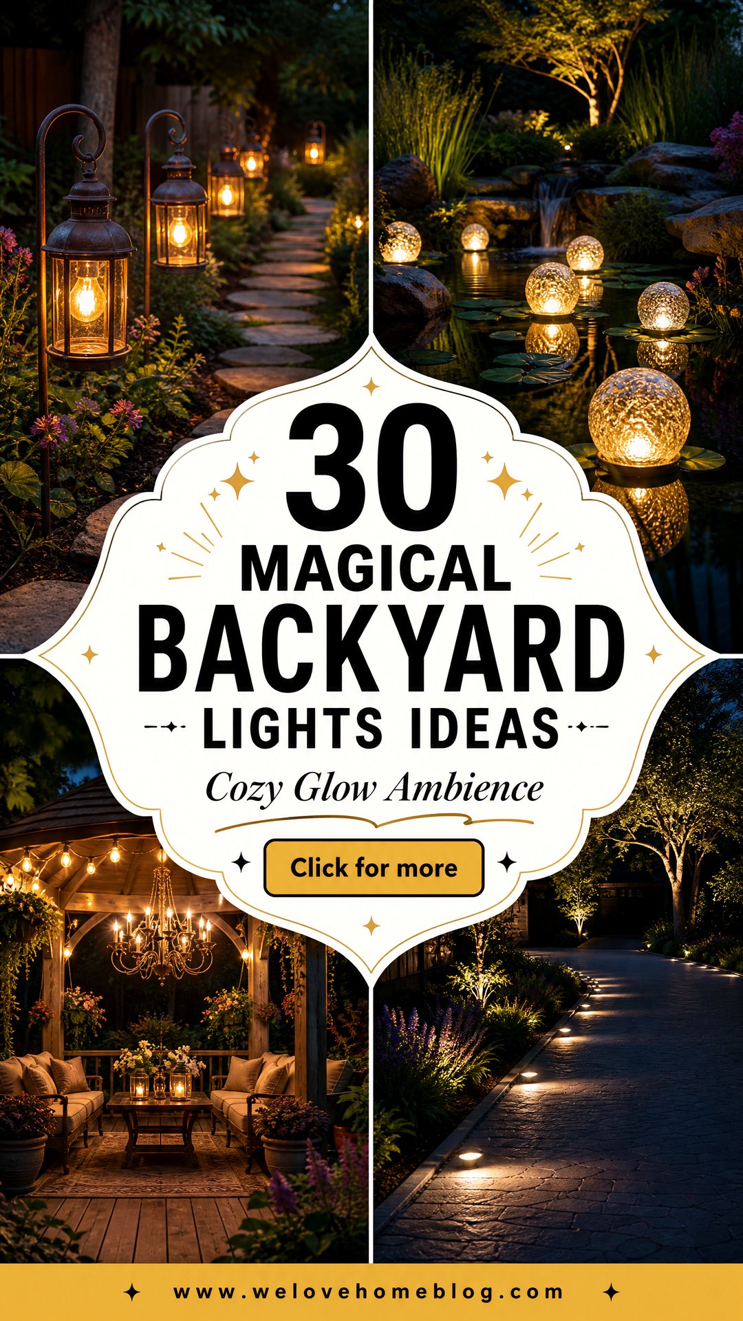 30 Magical Backyard Lights Ideas for Cozy Ambience - 30 Magical Backyard Lights Ideas for Cozy Ambience