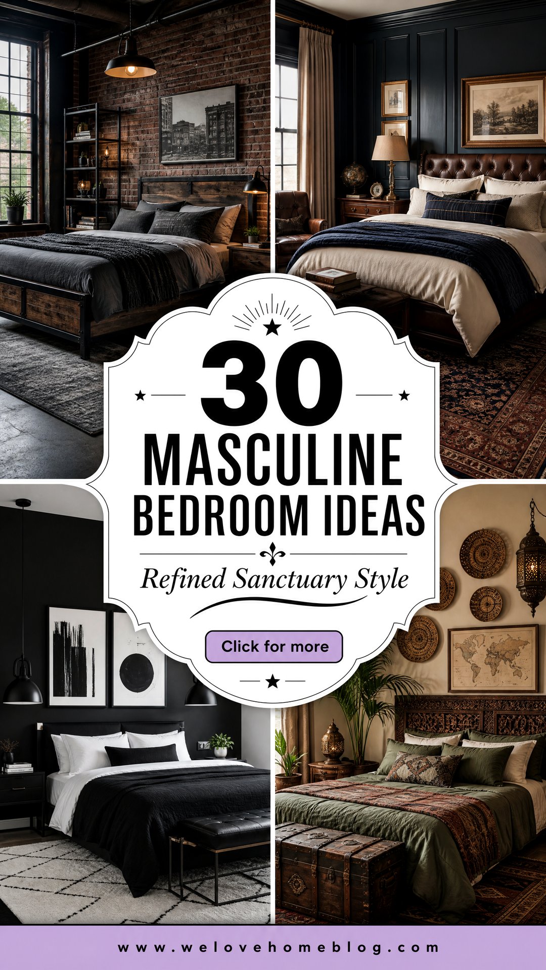 30 Masculine Bedroom Ideas for a Refined Sanctuary - 30 Masculine Bedroom Ideas for a Refined Sanctuary