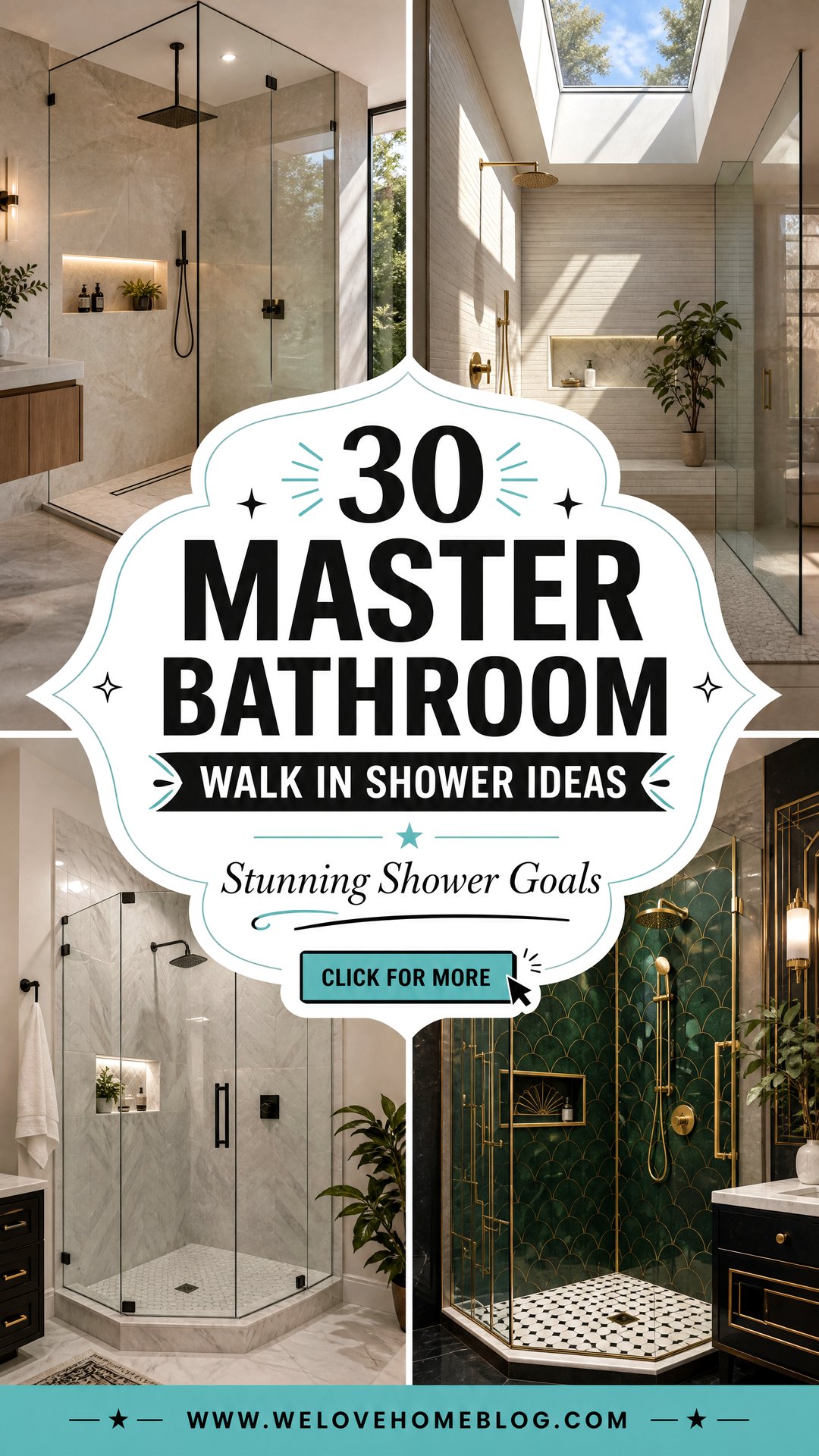 30 Master Bathroom Walk In Shower Ideas for Your Home - 30 Master Bathroom Walk In Shower Ideas for Your Home
