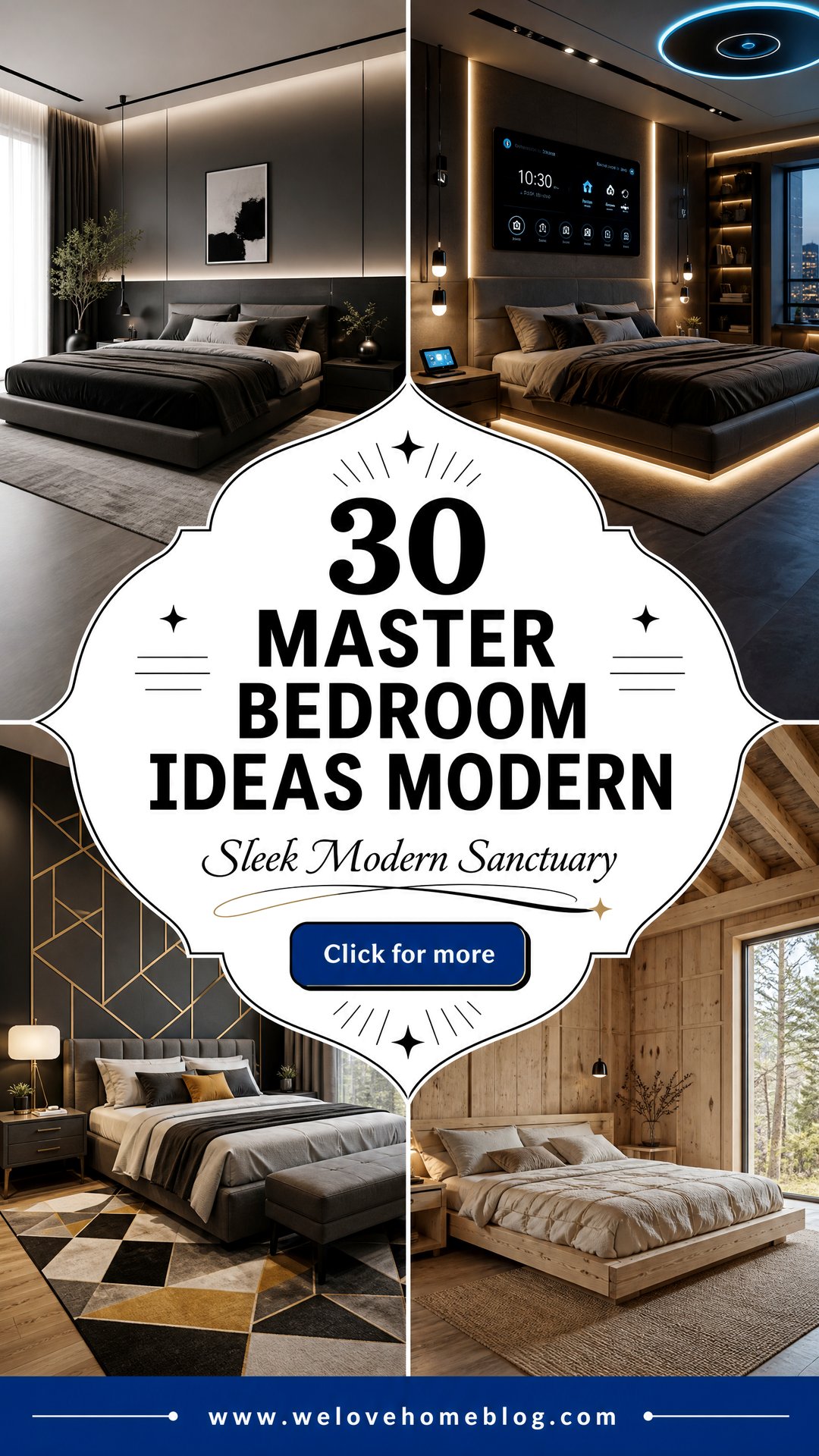 30 Master Bedroom Ideas Modern Styles You Will Love - 30 Master Bedroom Ideas Modern Styles You Will Love