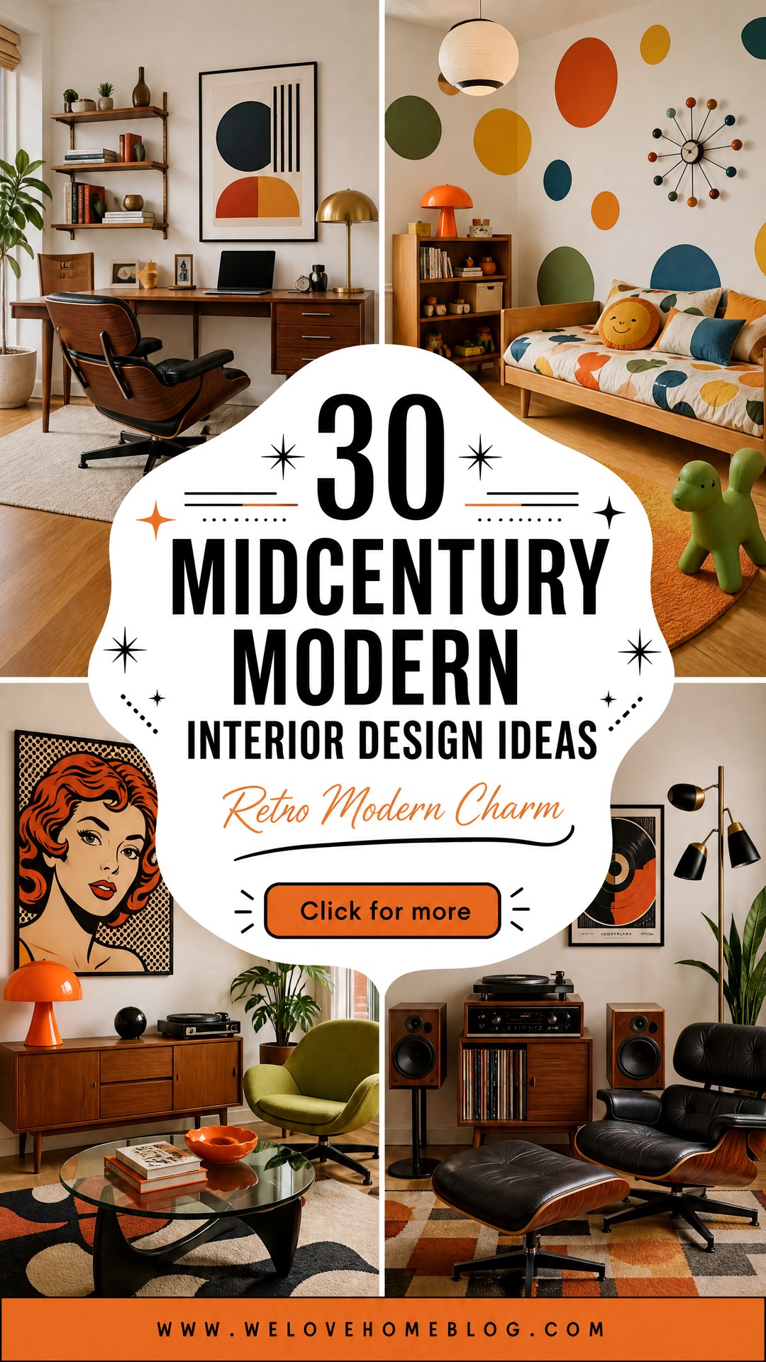 30 Midcentury Modern Interior Design Ideas for Every Room - 30 Midcentury Modern Interior Design Ideas for Every Room