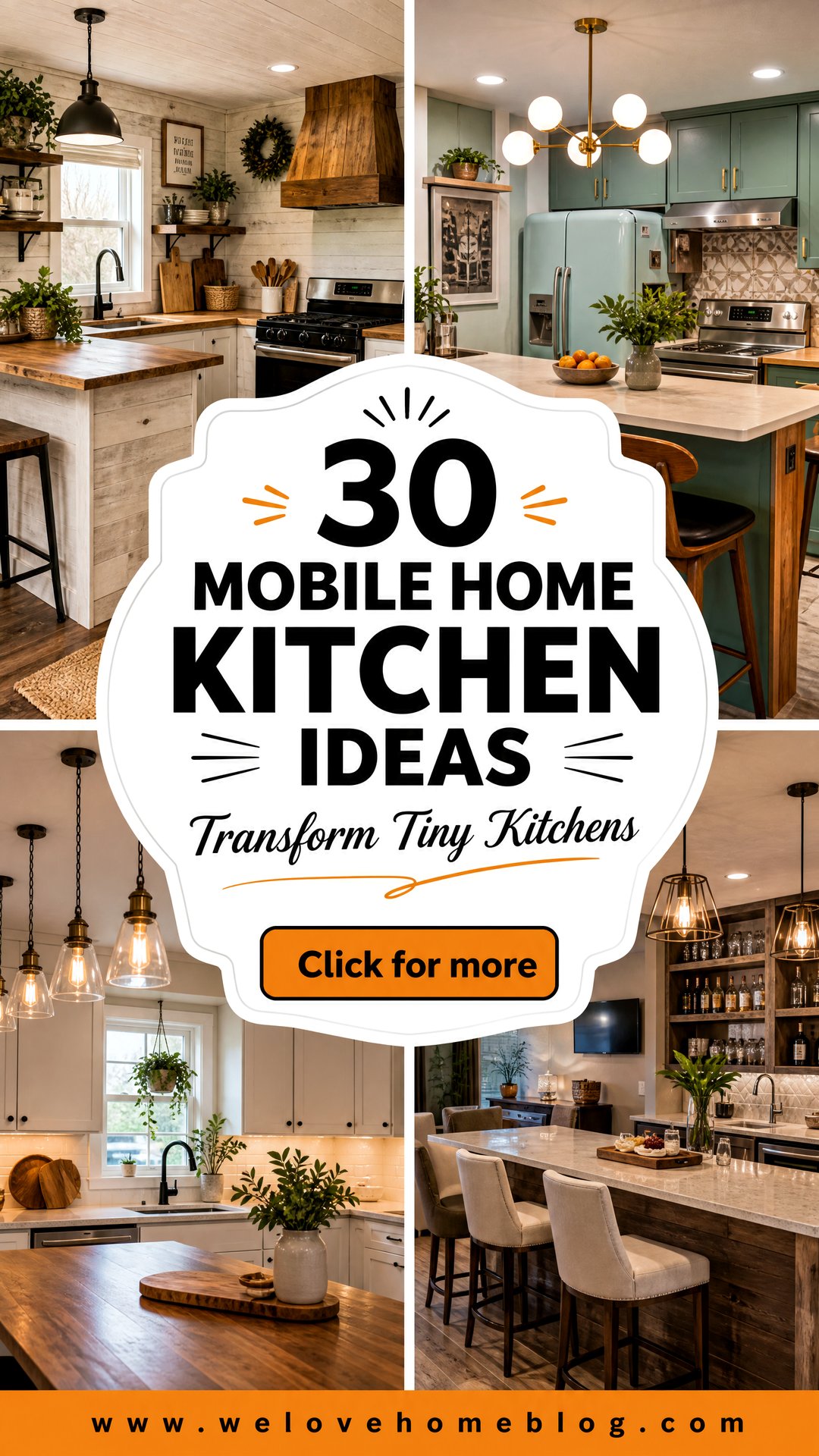 30 Mobile Home Kitchen Ideas to Transform Your Space - 30 Mobile Home Kitchen Ideas to Transform Your Space