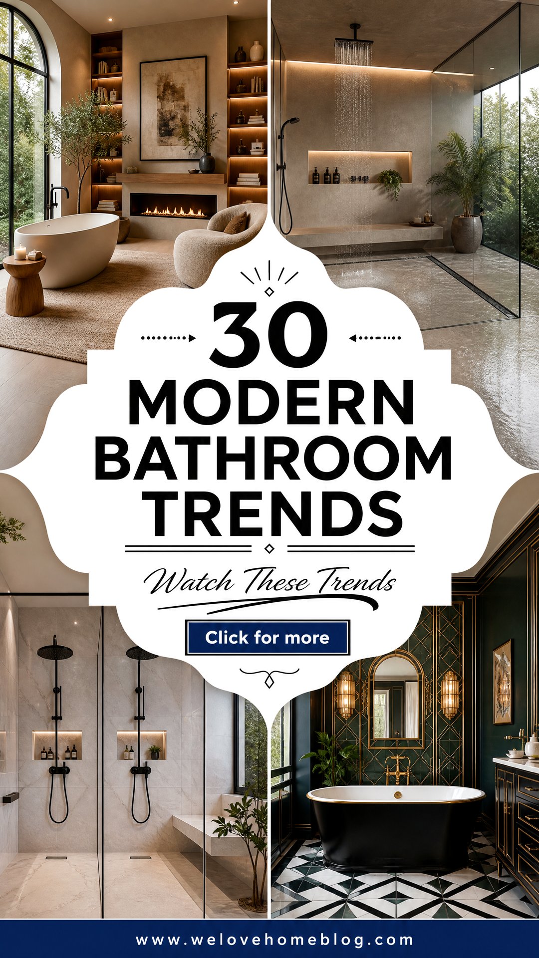 30 Modern Bathroom Trends to Watch for in Home Design - 30 Modern Bathroom Trends to Watch for in Home Design