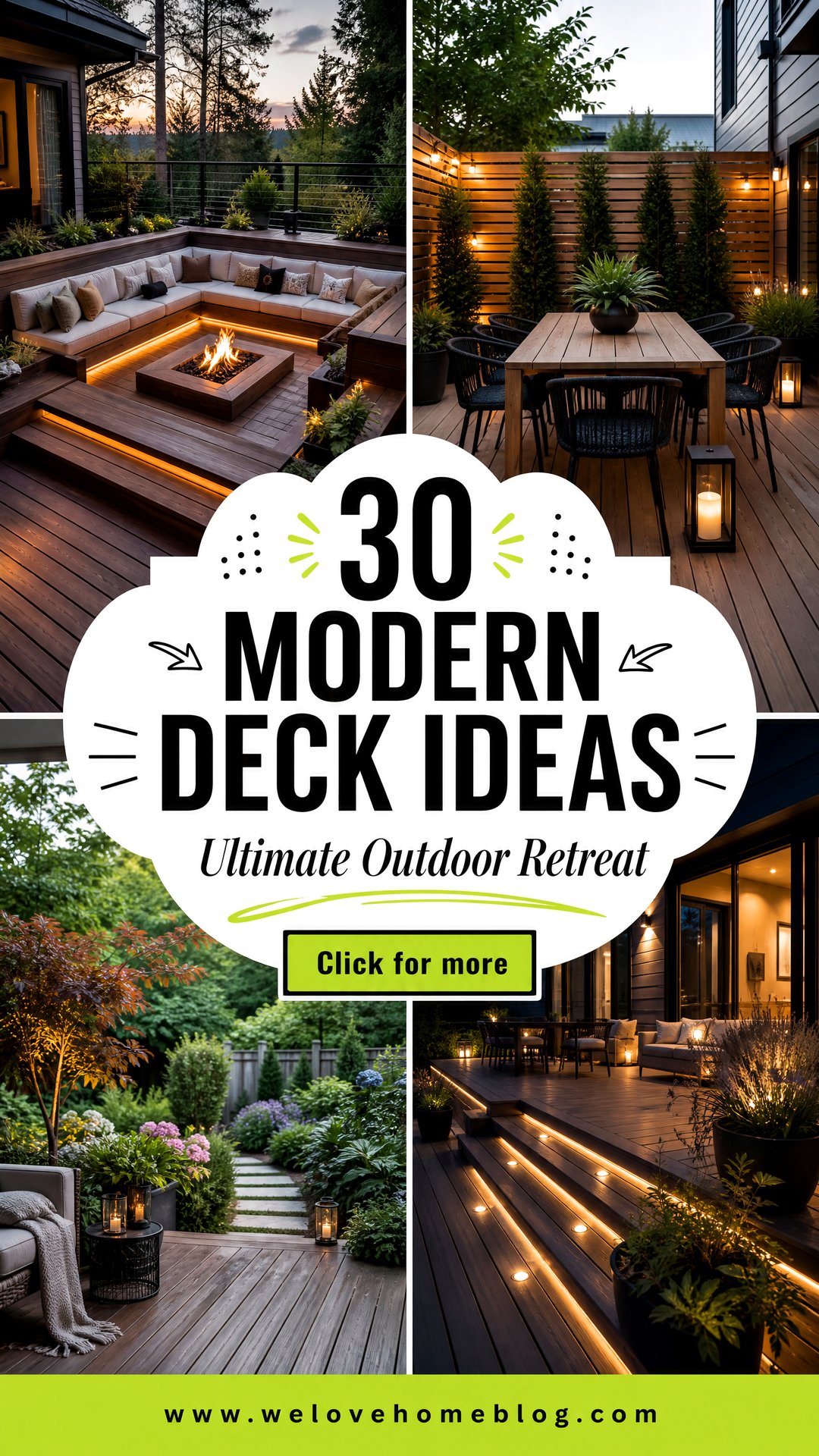 30 Modern Deck Ideas for the Ultimate Outdoor Retreat - 30 Modern Deck Ideas for the Ultimate Outdoor Retreat