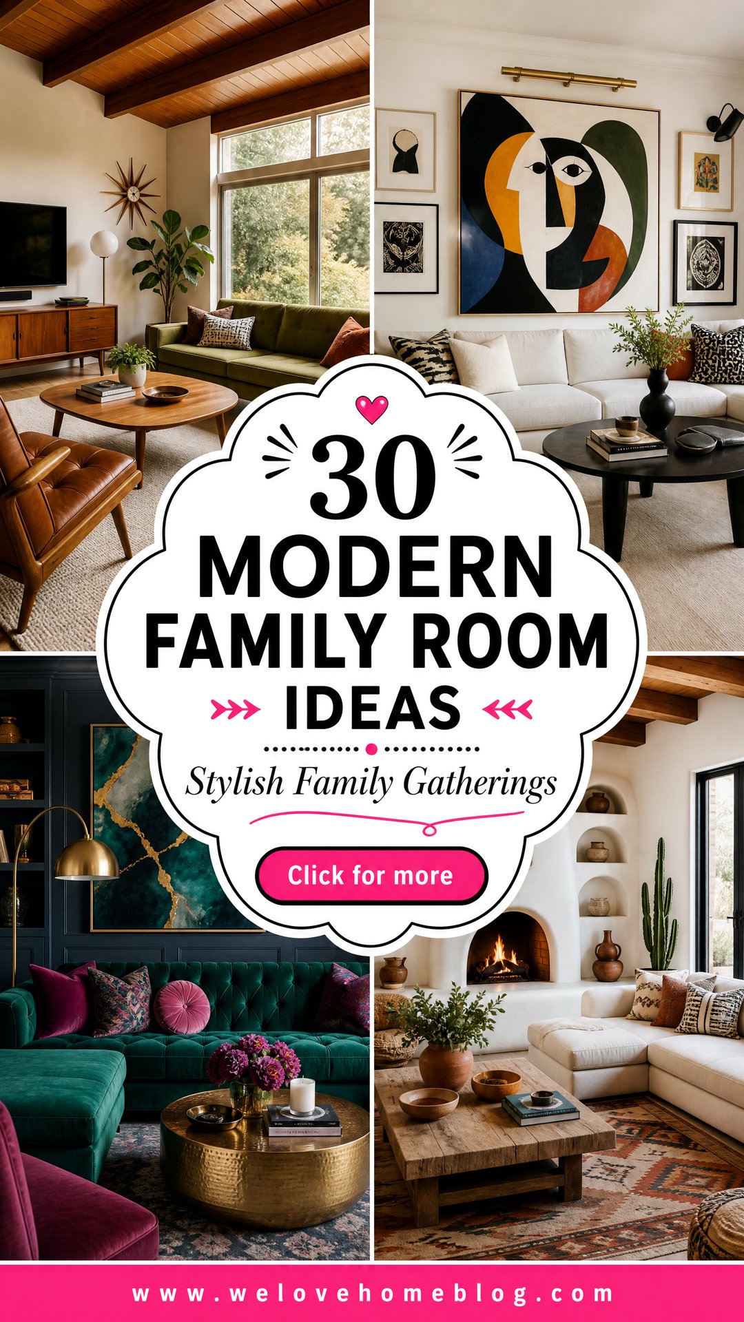 30 Modern Family Room Ideas for Stylish Gathering - 30 Modern Family Room Ideas for Stylish Gathering