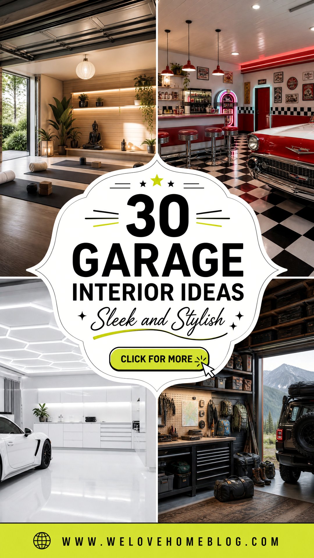 30 Modern Garage Interior Ideas for a Sleek Look - 30 Modern Garage Interior Ideas for a Sleek Look