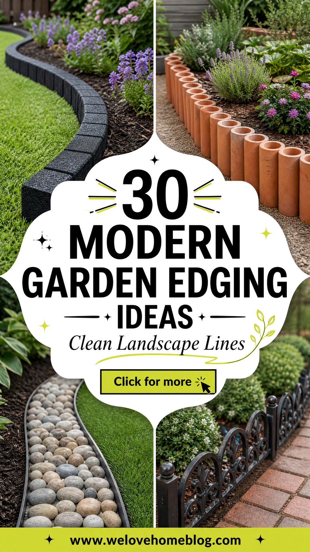 30 Modern Garden Edging Ideas for Clean Landscapes - 30 Modern Garden Edging Ideas for Clean Landscapes