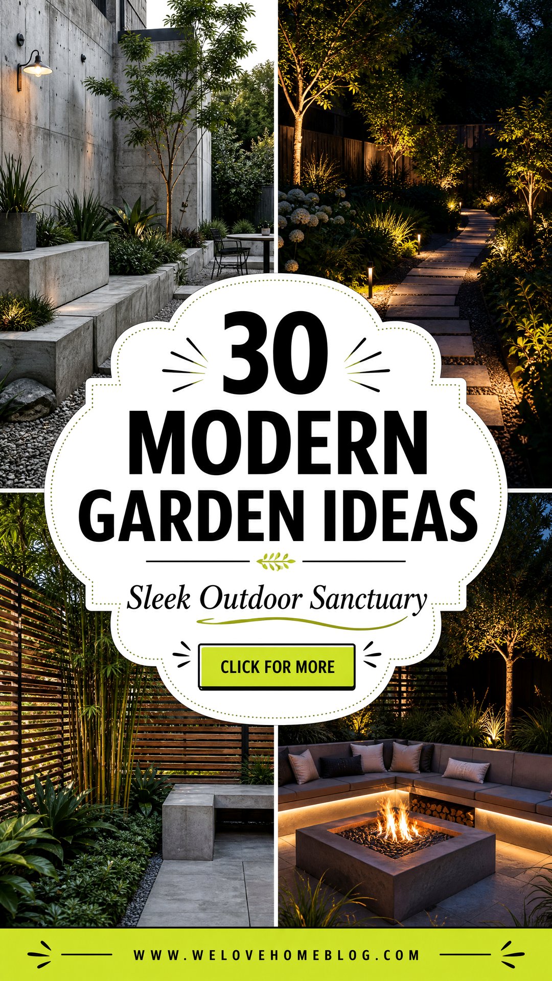30 Modern Garden Ideas for a Sleek Outdoor Space - 30 Modern Garden Ideas for a Sleek Outdoor Space