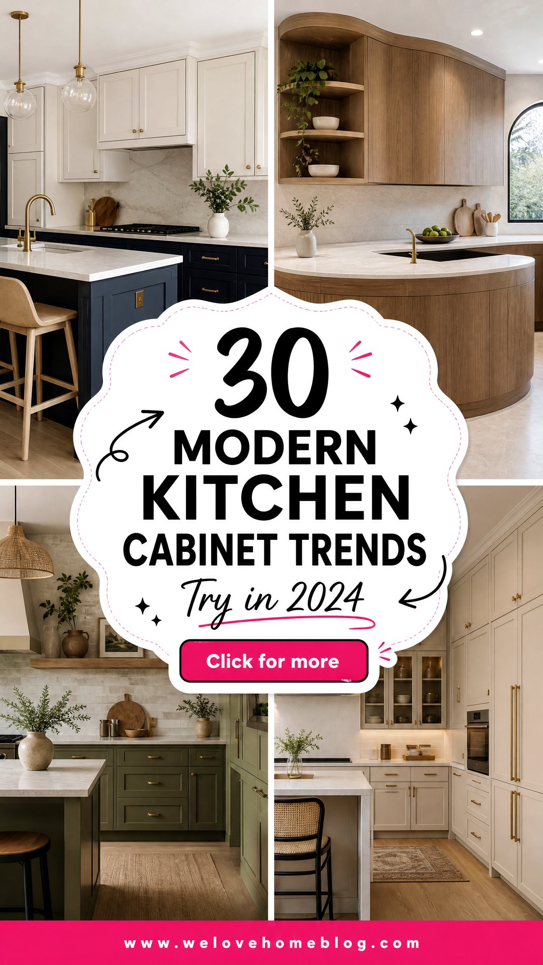 30 Modern Kitchen Cabinet Trends You Should Try in 2024 - 30 Modern Kitchen Cabinet Trends You Should Try in 2024