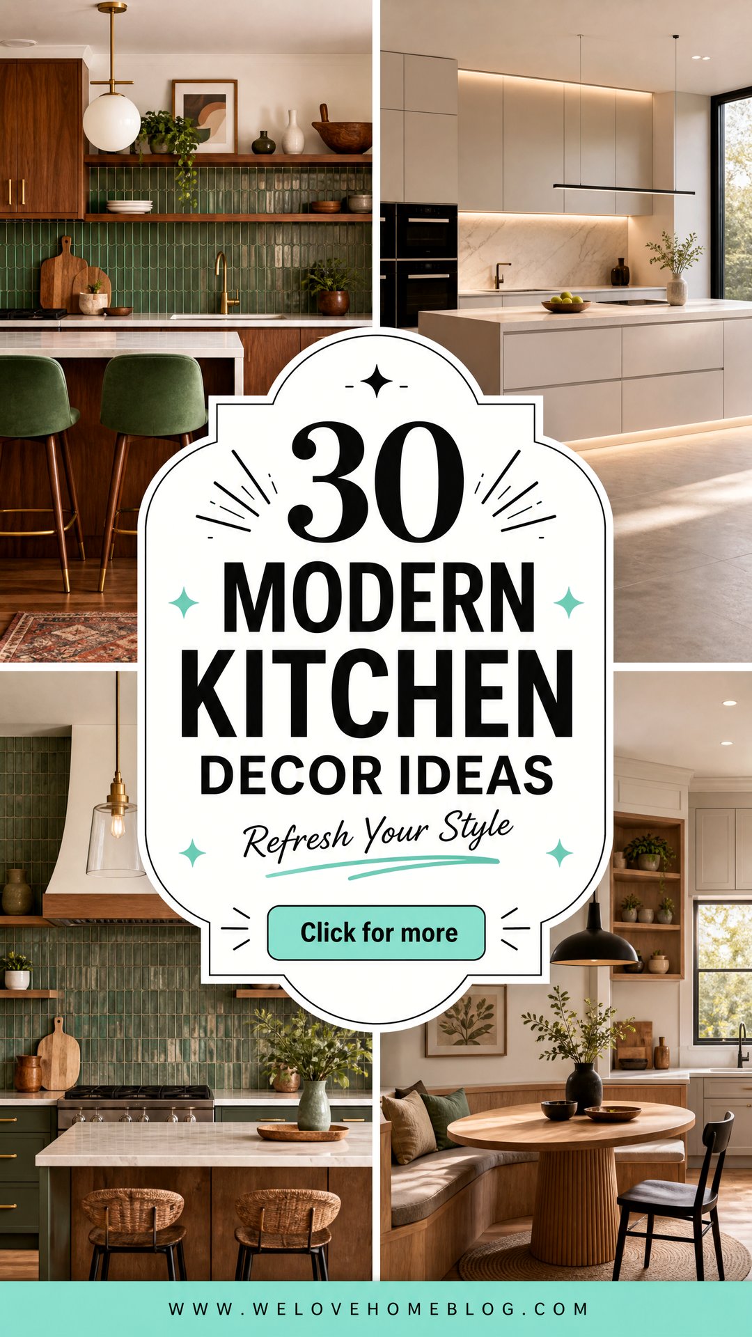 30 Modern Kitchen Decor Ideas to Refresh Your Home Style - 30 Modern Kitchen Decor Ideas to Refresh Your Home Style