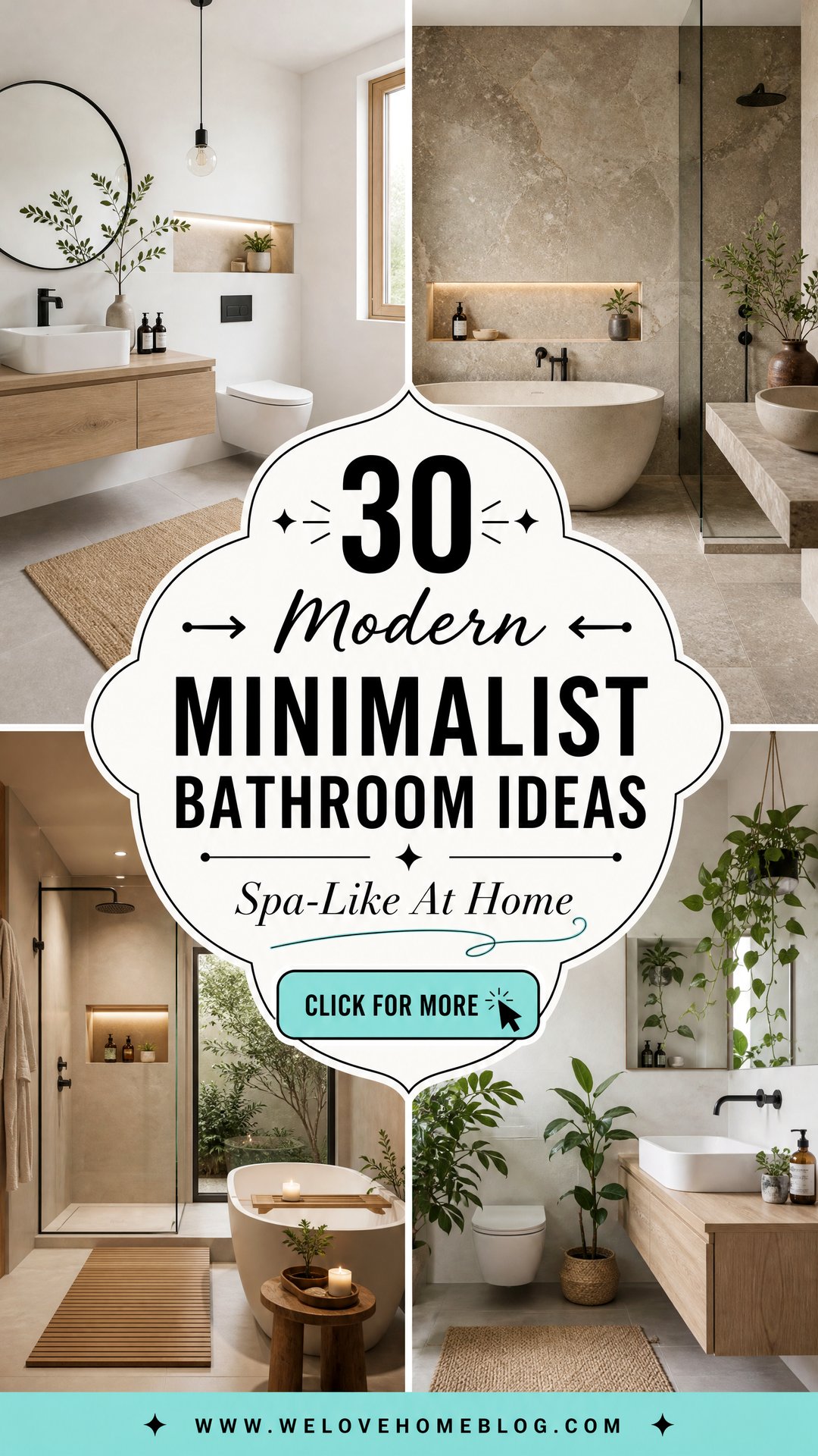 30 Modern Minimalist Bathroom Ideas for a Spa-Like Feel - 30 Modern Minimalist Bathroom Ideas for a Spa-Like Feel
