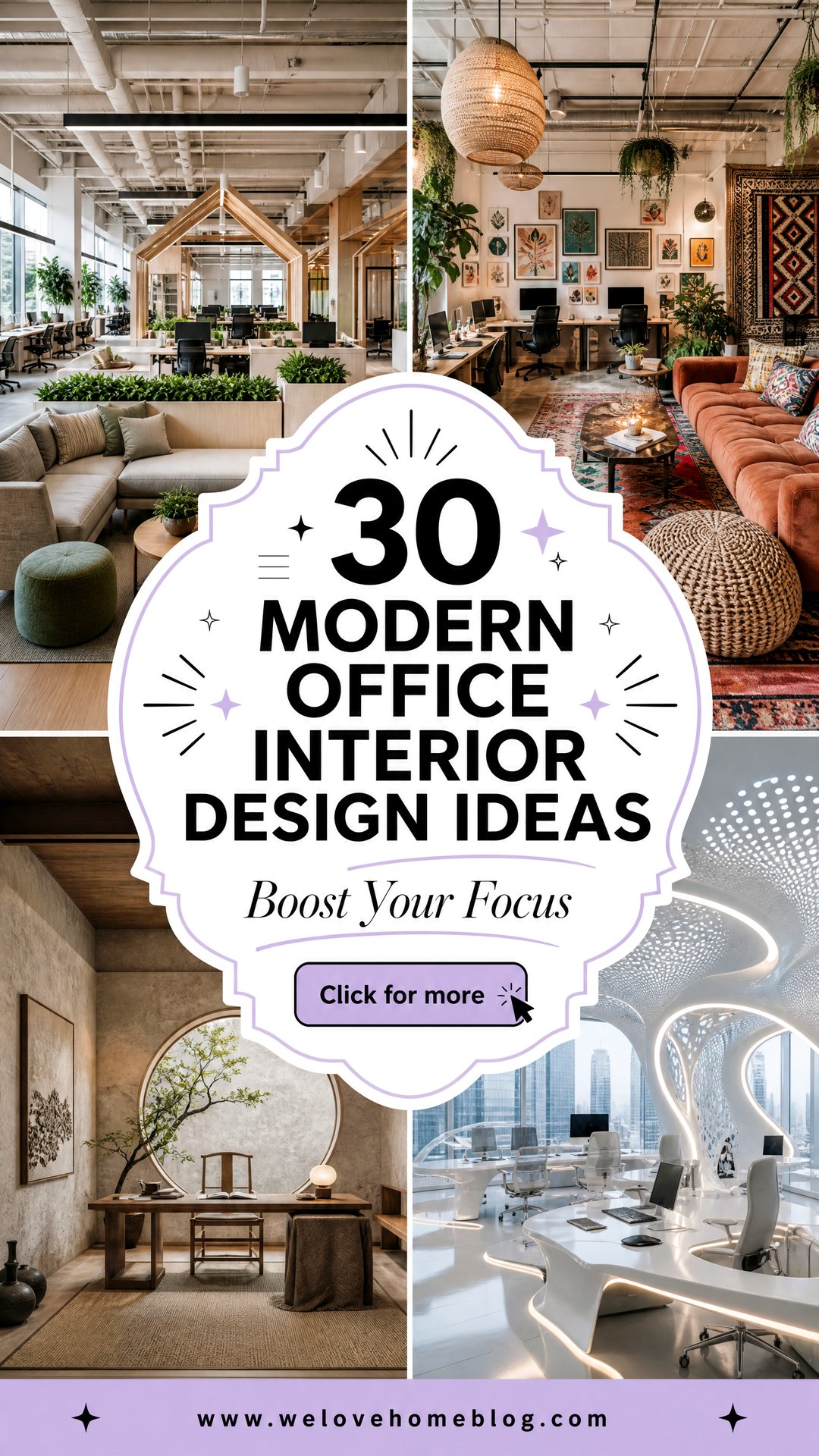 30 Modern Office Interior Design Ideas for Your Workspace - 30 Modern Office Interior Design Ideas for Your Workspace