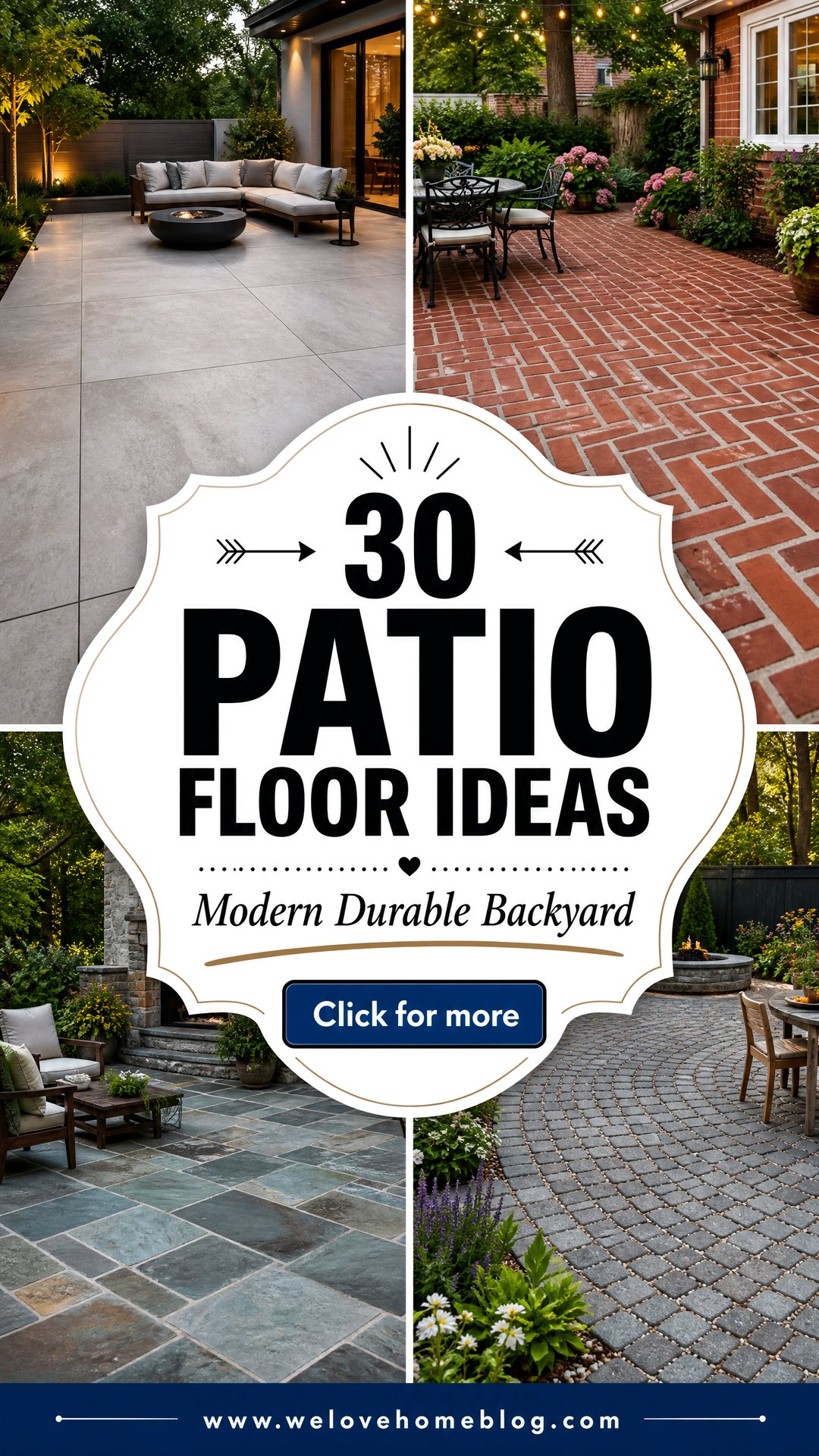 30 Modern Patio Floor Ideas for a Durable Backyard - 30 Modern Patio Floor Ideas for a Durable Backyard