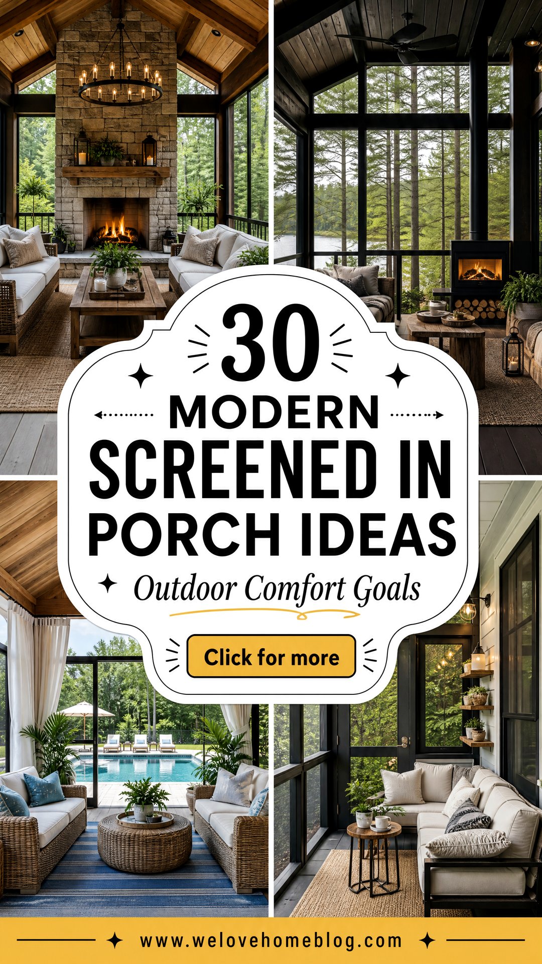 30 Modern Screened In Porch Ideas for Outdoor Comfort - 30 Modern Screened In Porch Ideas for Outdoor Comfort