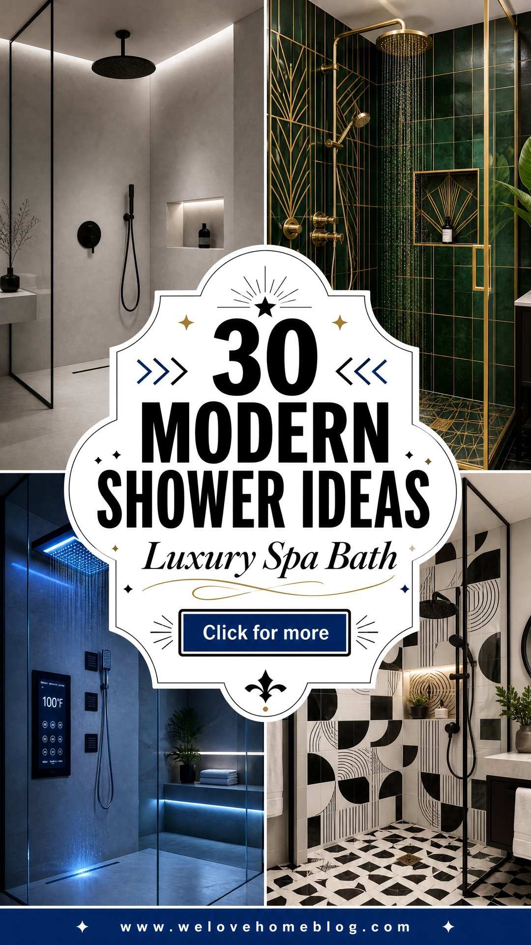 30 Modern Shower Ideas for a Luxurious Bathroom Spa - 30 Modern Shower Ideas for a Luxurious Bathroom Spa