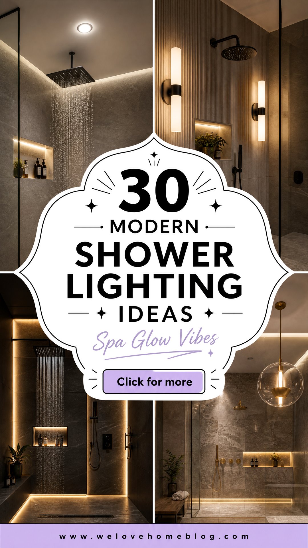 30 Modern Shower Lighting Ideas for a Spa Experience - 30 Modern Shower Lighting Ideas for a Spa Experience