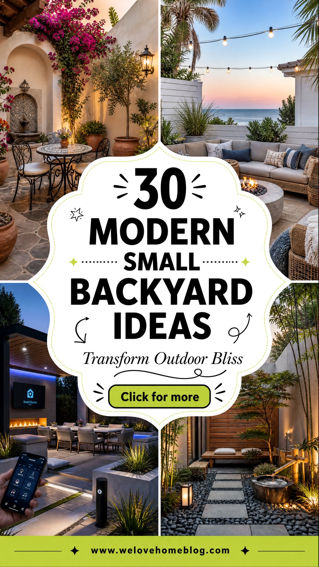 30 Modern Small Backyard Ideas to Transform Your Space - 30 Modern Small Backyard Ideas to Transform Your Space